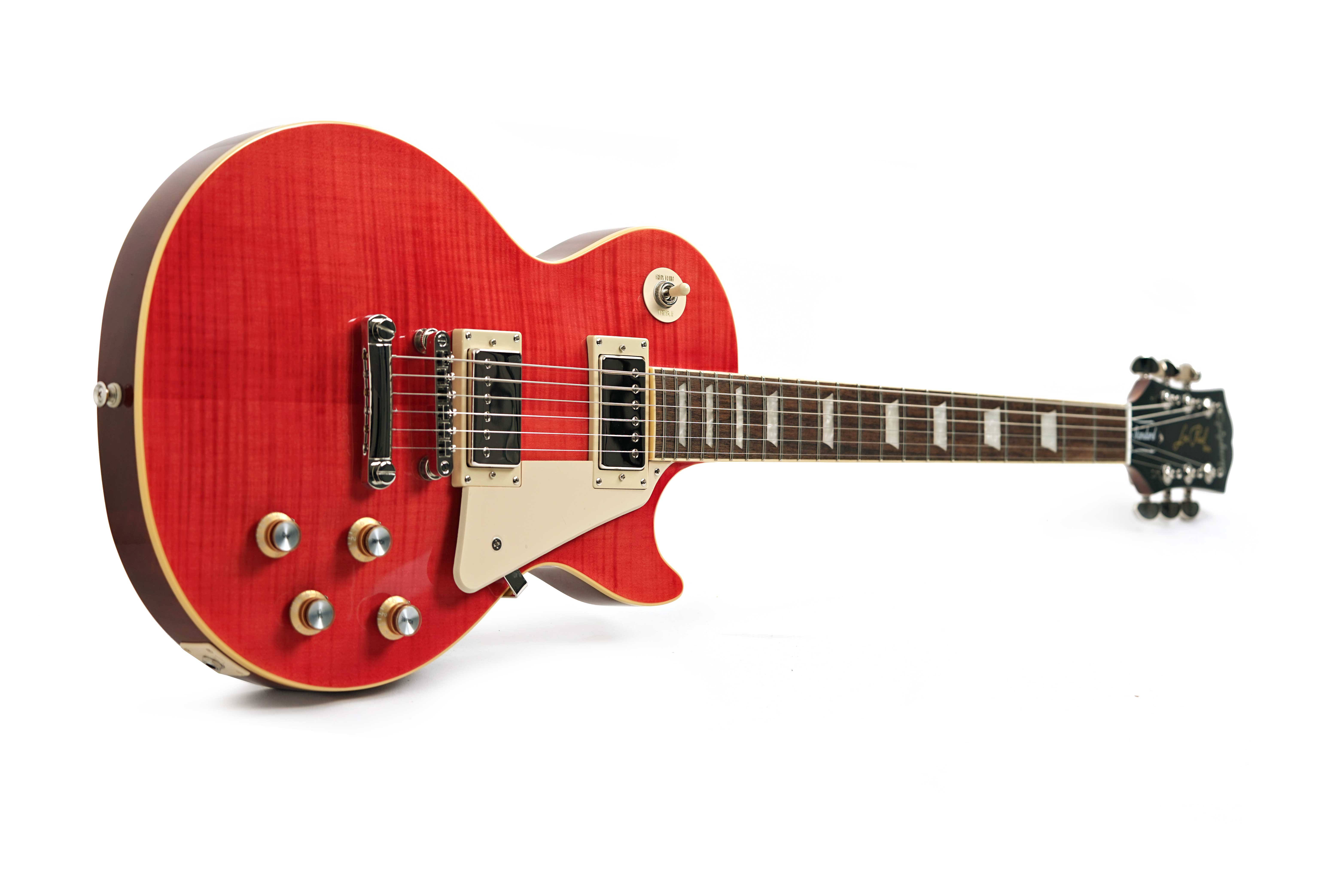 GUITARGUITAR Epiphone Inspired by Gibson Les Paul Standard 60s Figured Fuchsia