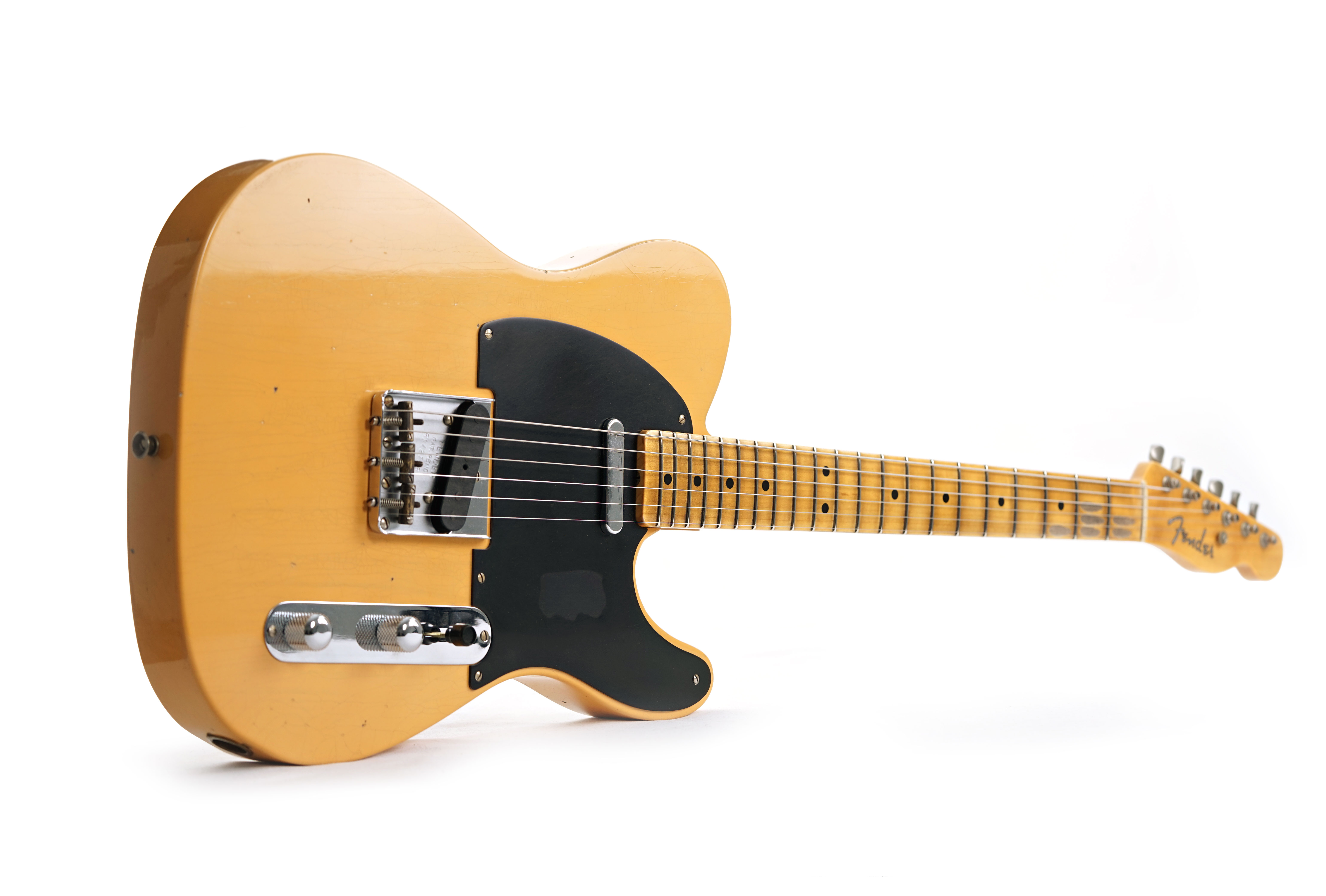 GUITARGUITAR Fender Custom Shop 1951 Nocaster Journeyman Relic Nocaster Blonde #R142728