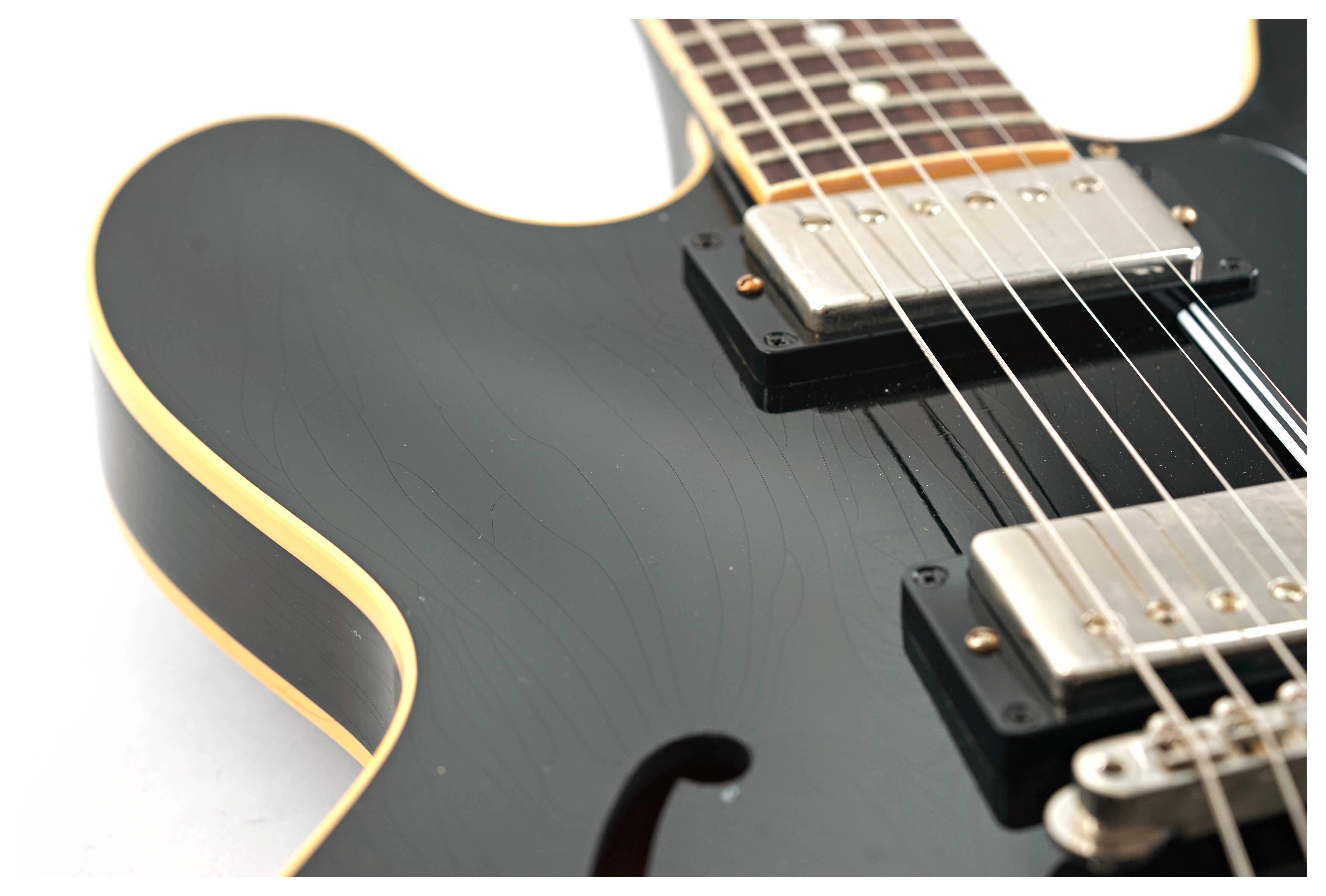 GUITARGUITAR Gibson Custom Shop Murphy Lab 1959 ES-335 Reissue Ultra Light Aged Ebony #A921247
