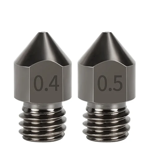 3d printer nozzle brass vs stainless steel