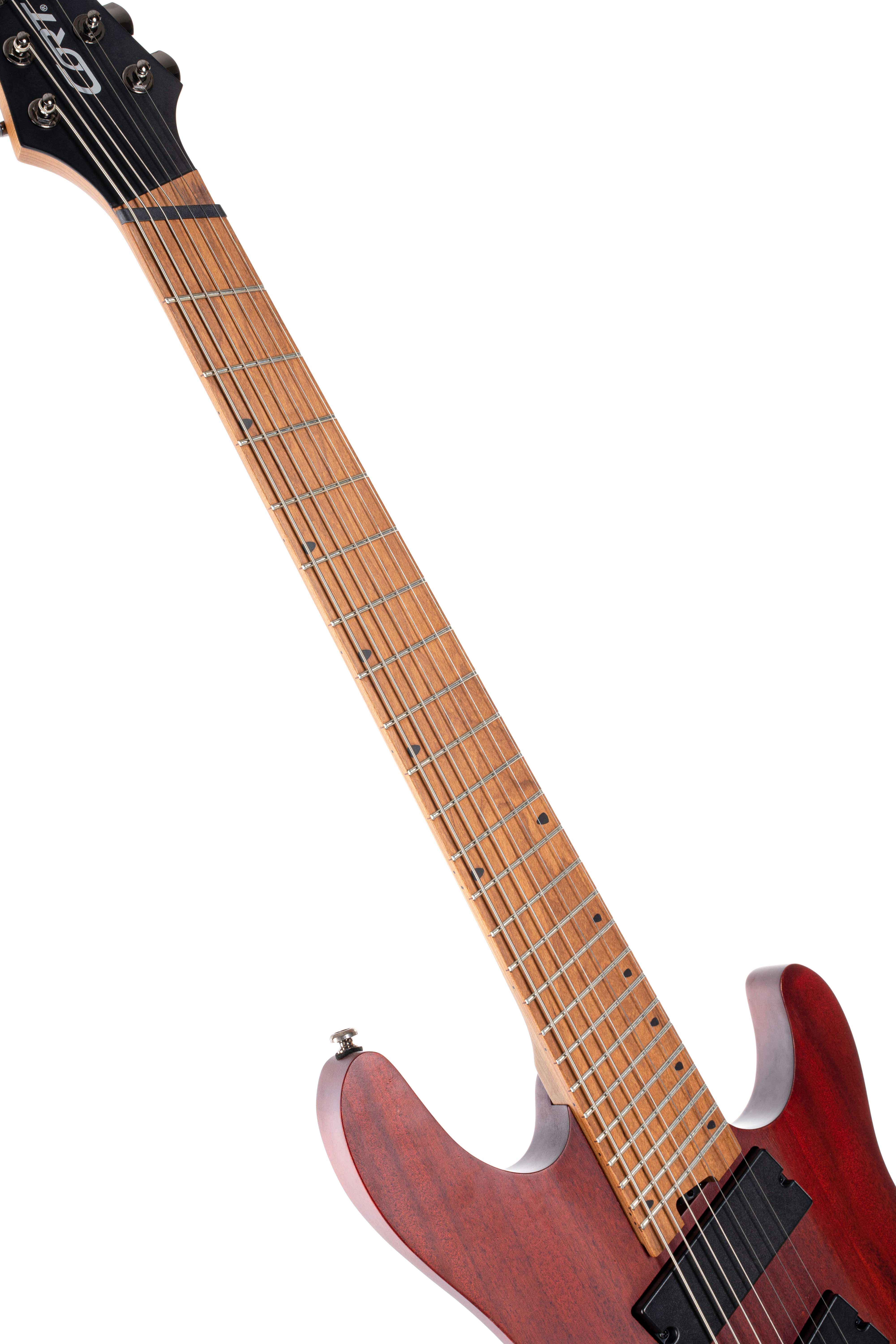 GUITARGUITAR Cort KX307MS Multi Scale 7 String Open Pore Mahogany