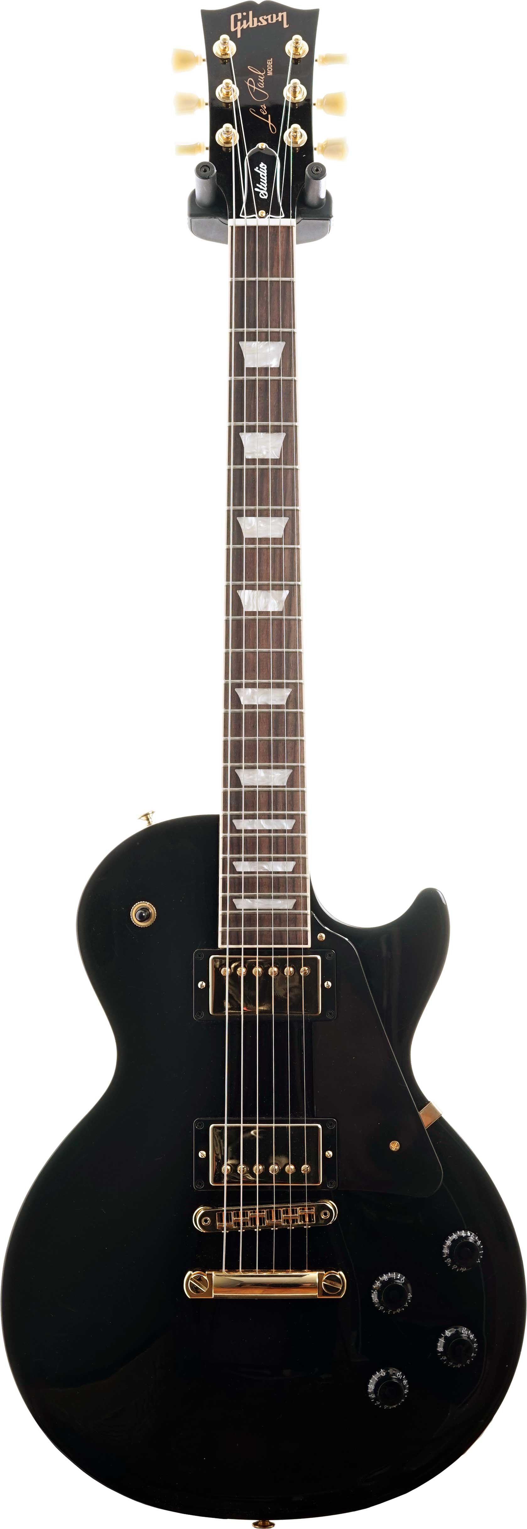 GUITARGUITAR Gibson Les Paul Studio Ebony Gold Hardware (Ex-Demo) #203450313
