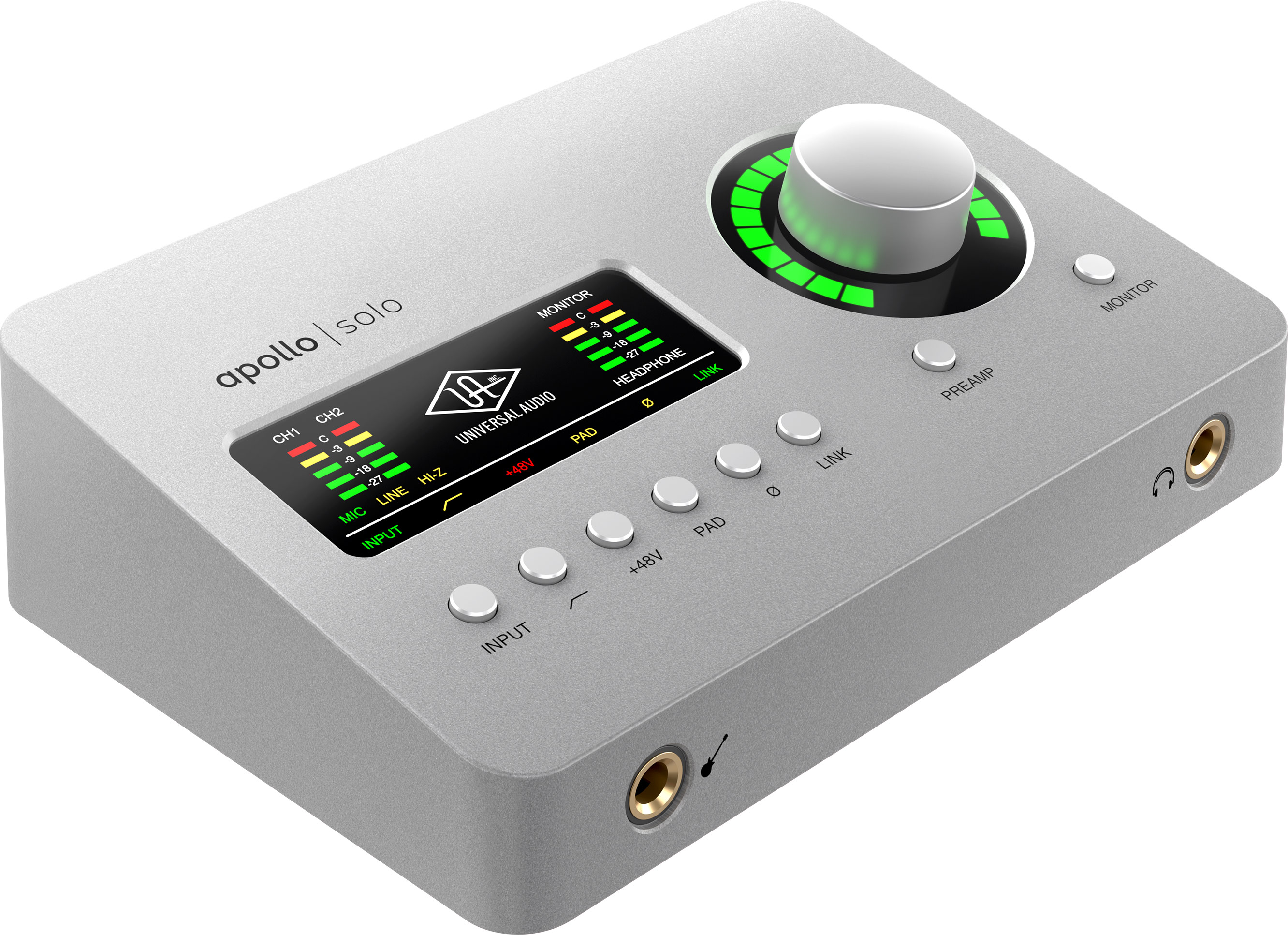 GUITARGUITAR Universal Audio Apollo Solo Heritage Edition Thunderbolt