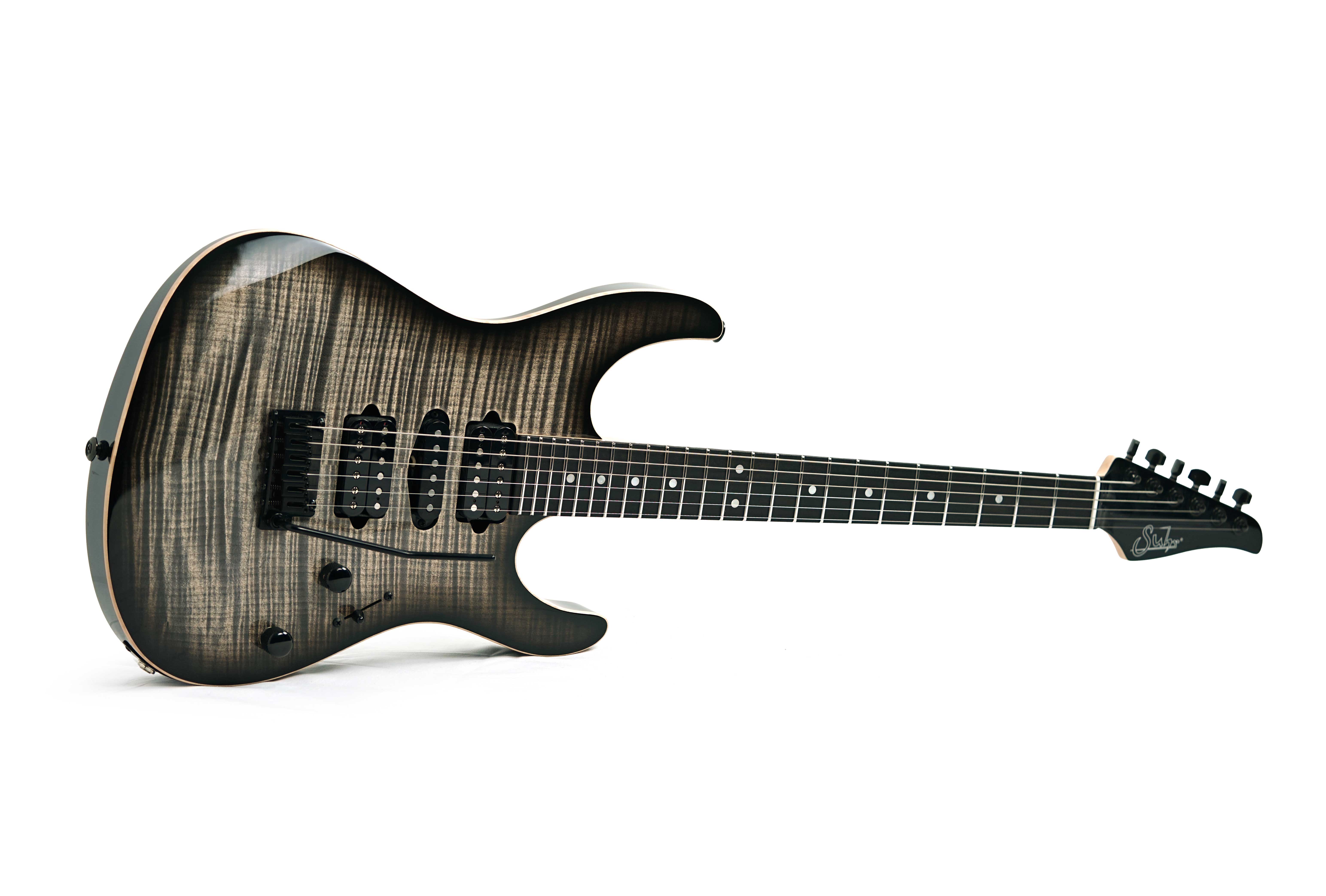 GUITARGUITAR Suhr Modern Flame Trans Charcoal Burst HSH #87864