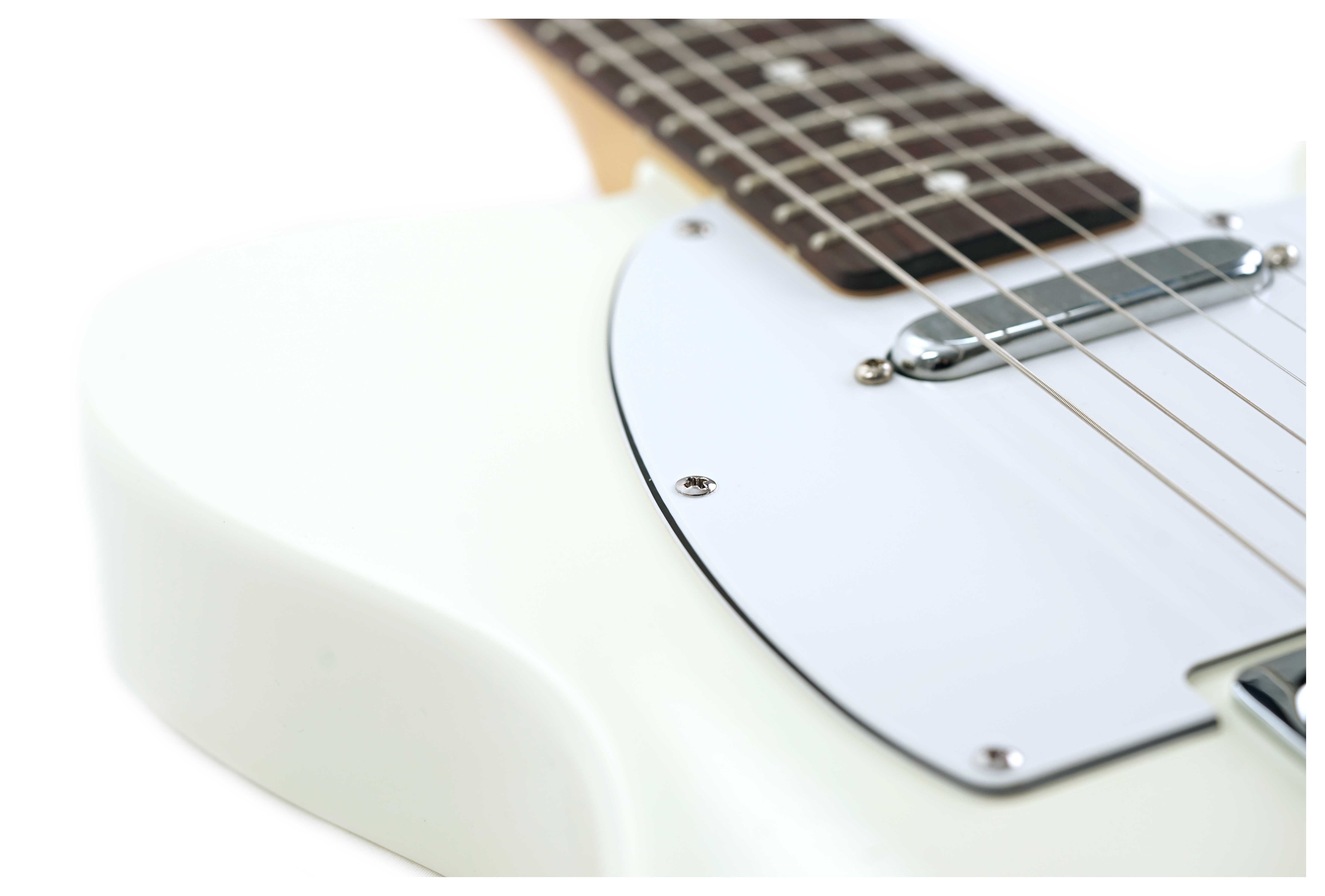 GUITARGUITAR Fender Standard Telecaster Olympic White Indian Laurel Fingerboard