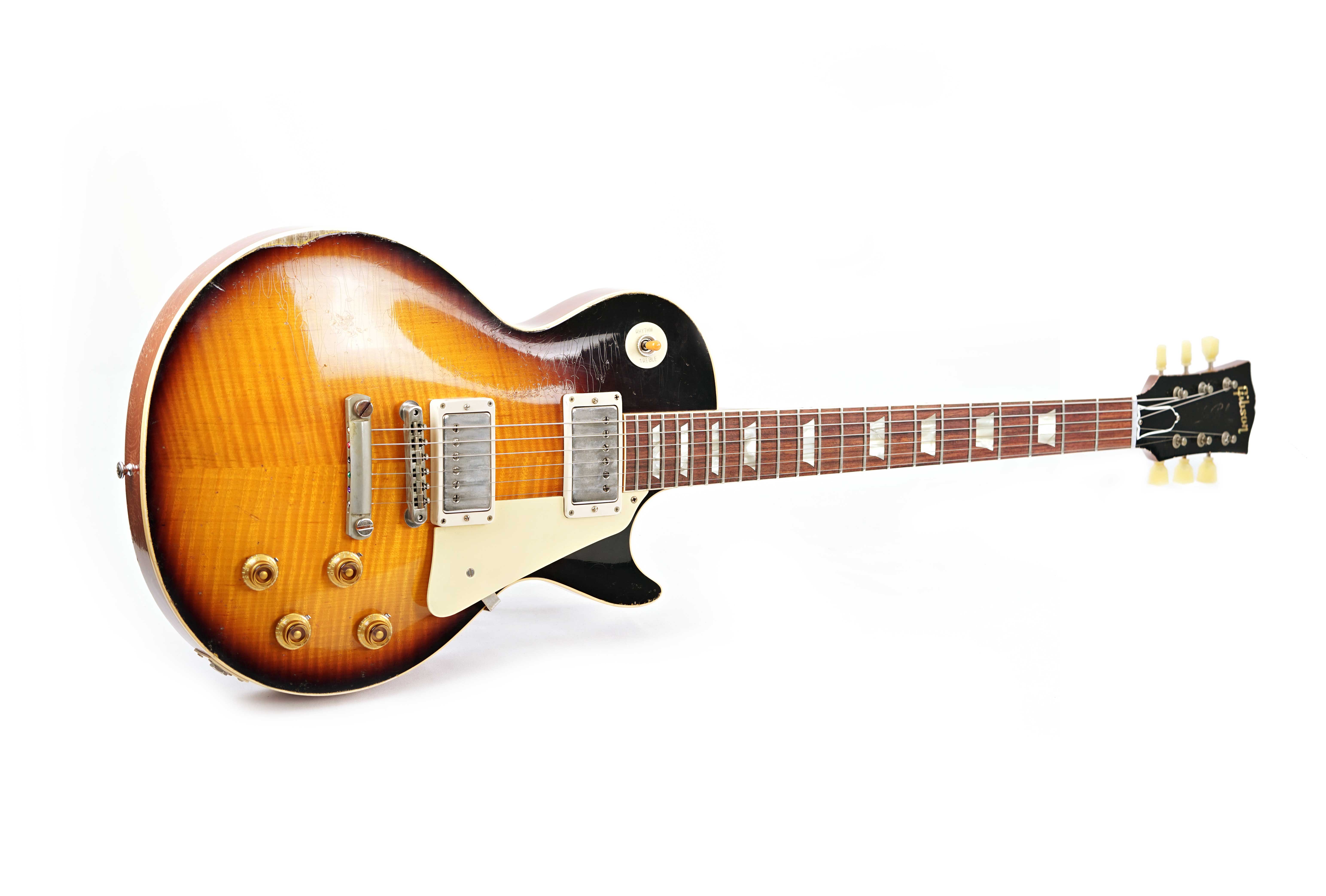 GUITARGUITAR Gibson Custom Shop Murphy Lab 1959 Les Paul Standard Reissue Ultra Heavy Aged Kindred Burst #922066