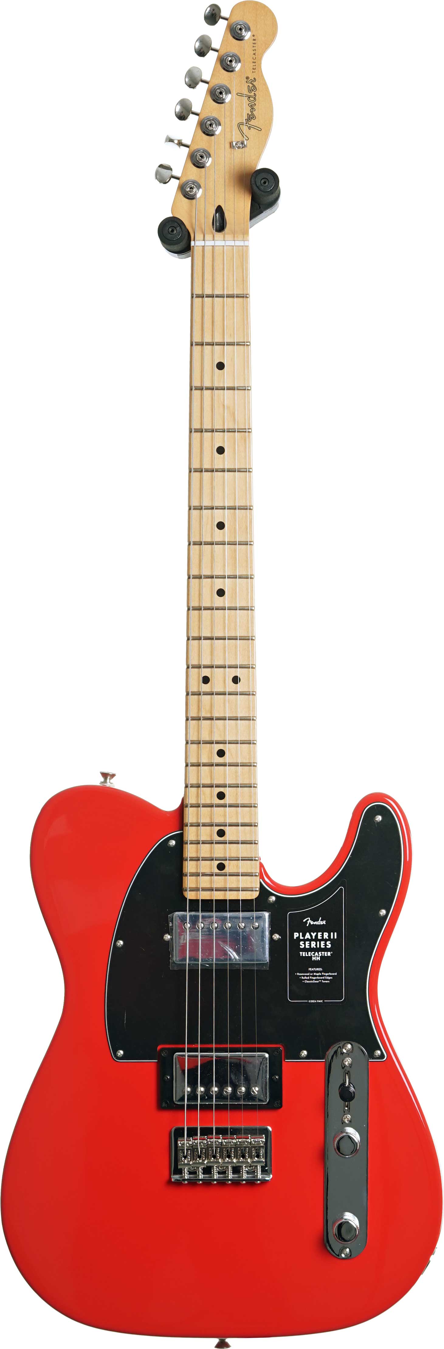 GUITARGUITAR Fender Player II Telecaster HH Coral Red Maple Fingerboard