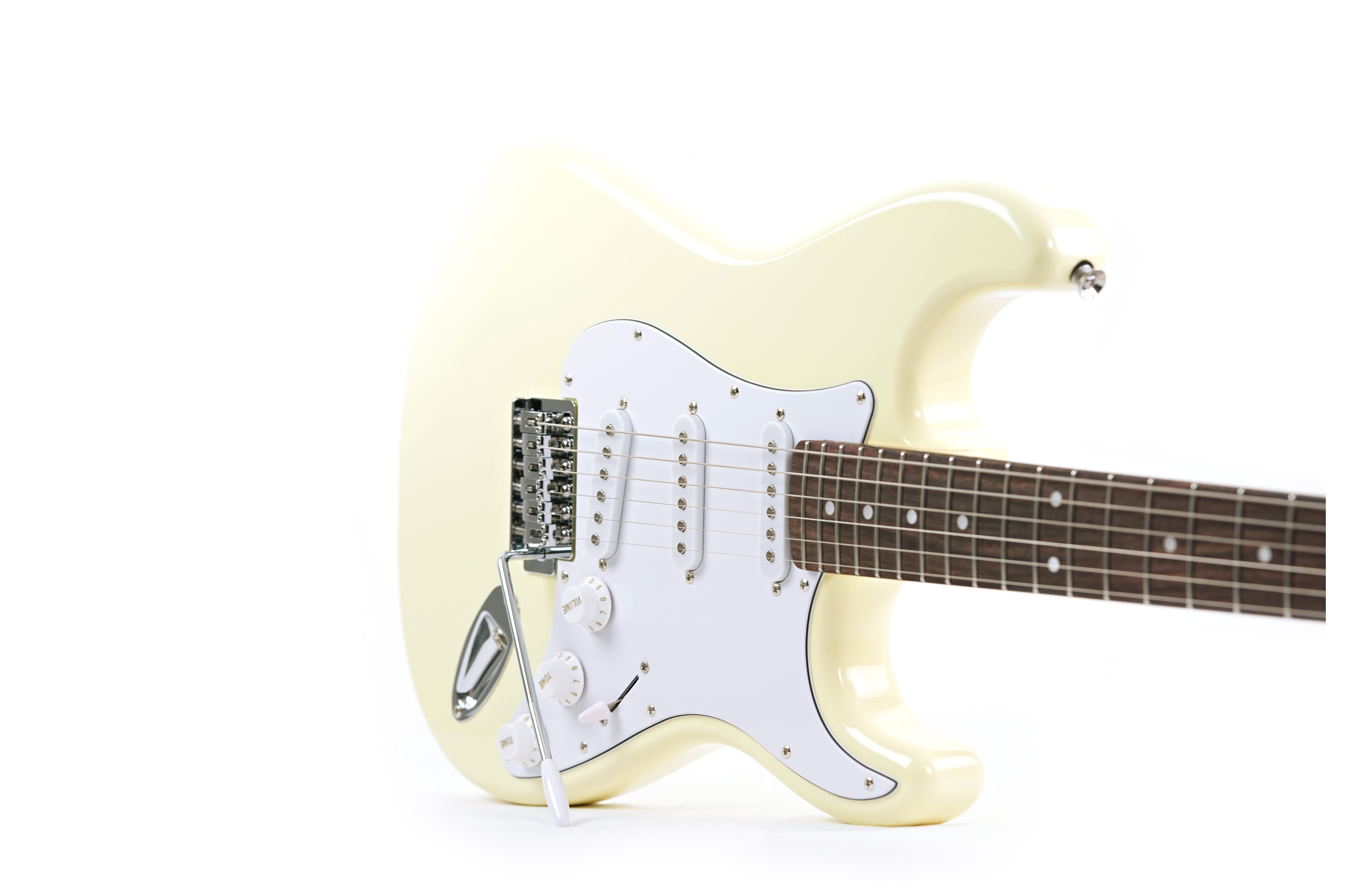 GUITARGUITAR EastCoast ST1 Vintage White Rosewood Fingerboard
