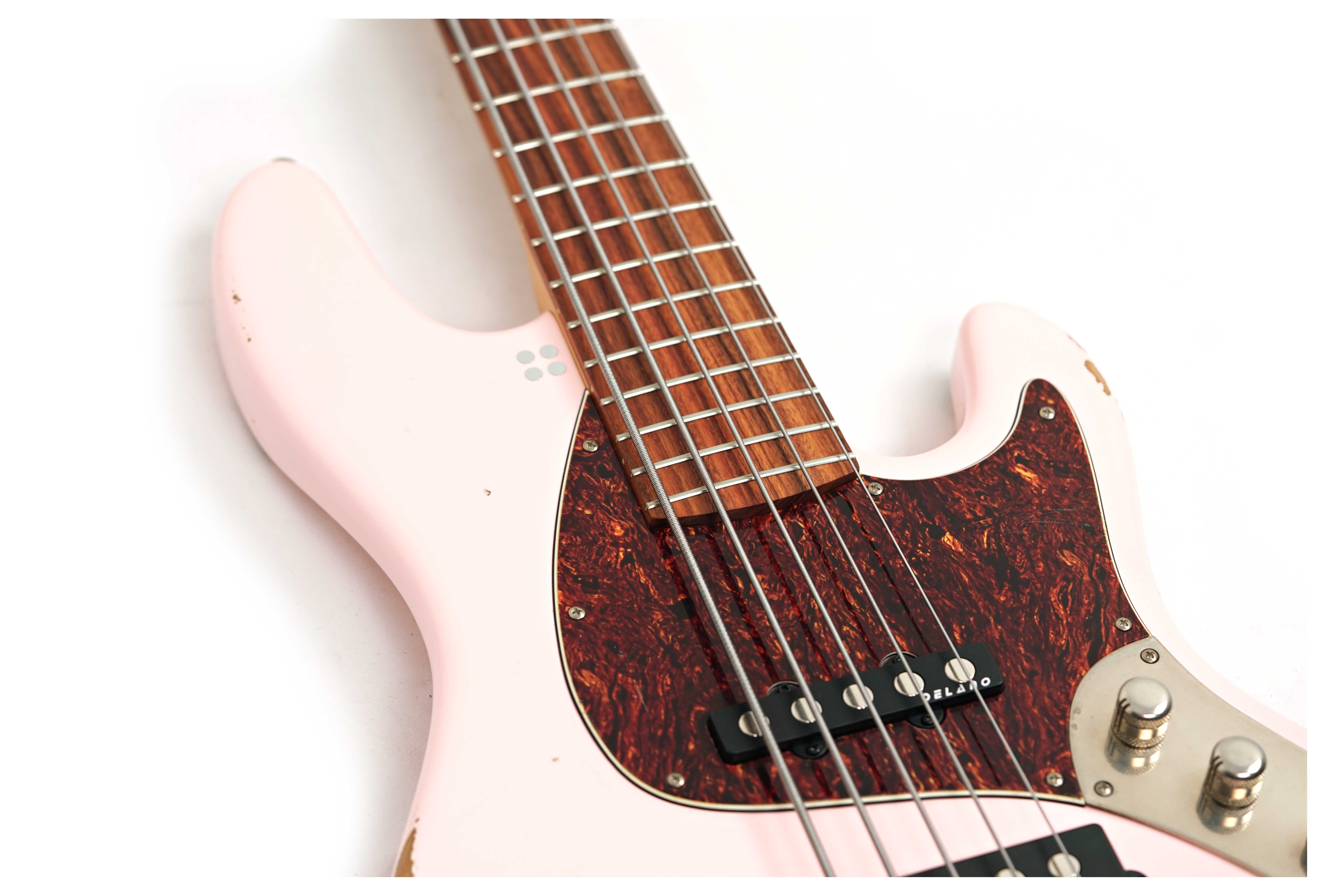 GUITARGUITAR Sandberg California TM 5 String Hardcore Aged Shell Pink #46982