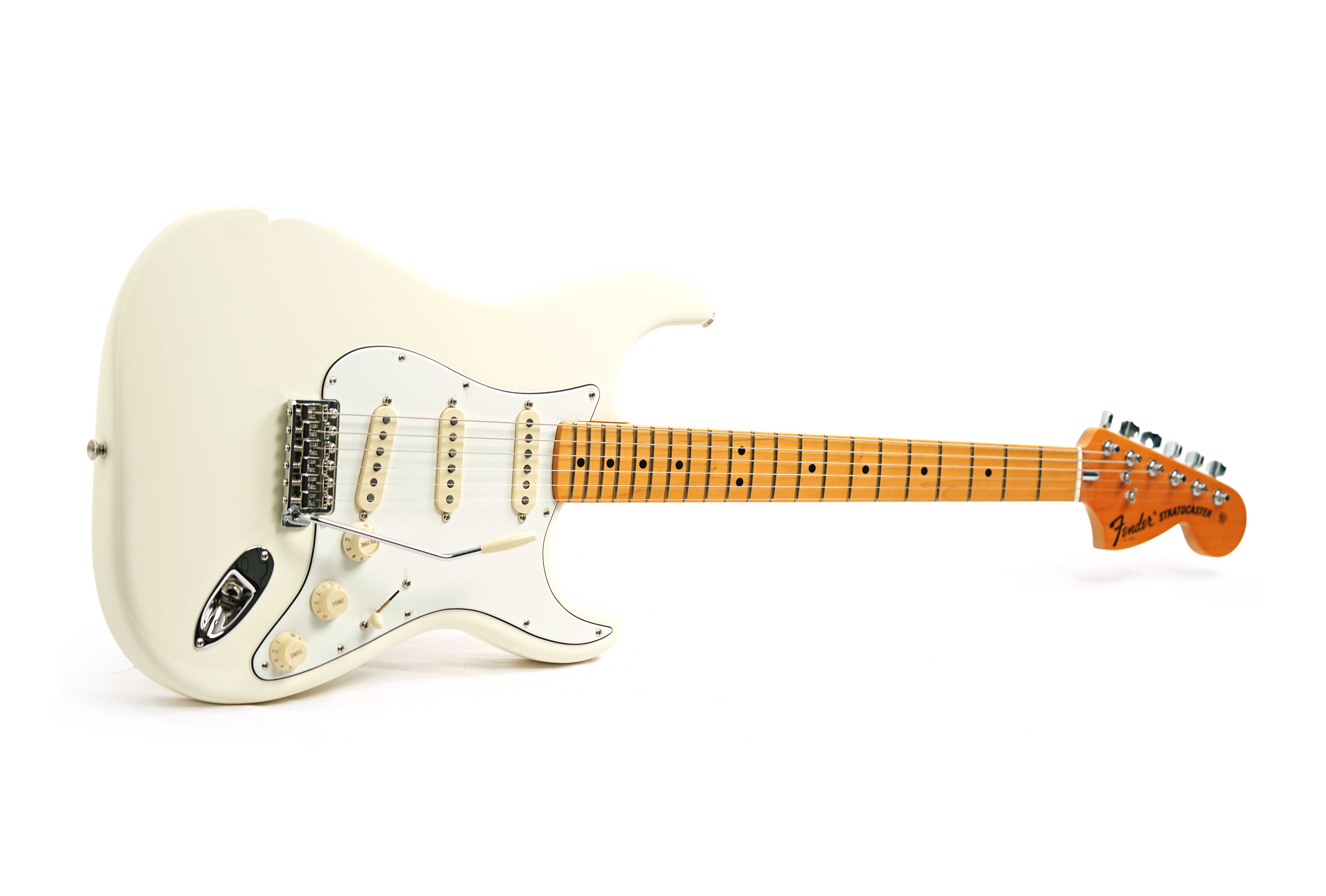 GUITARGUITAR Fender guitarguitar Exclusive American Vintage II 73 Stratocaster Maple Fingerboard Olympic White #V16282