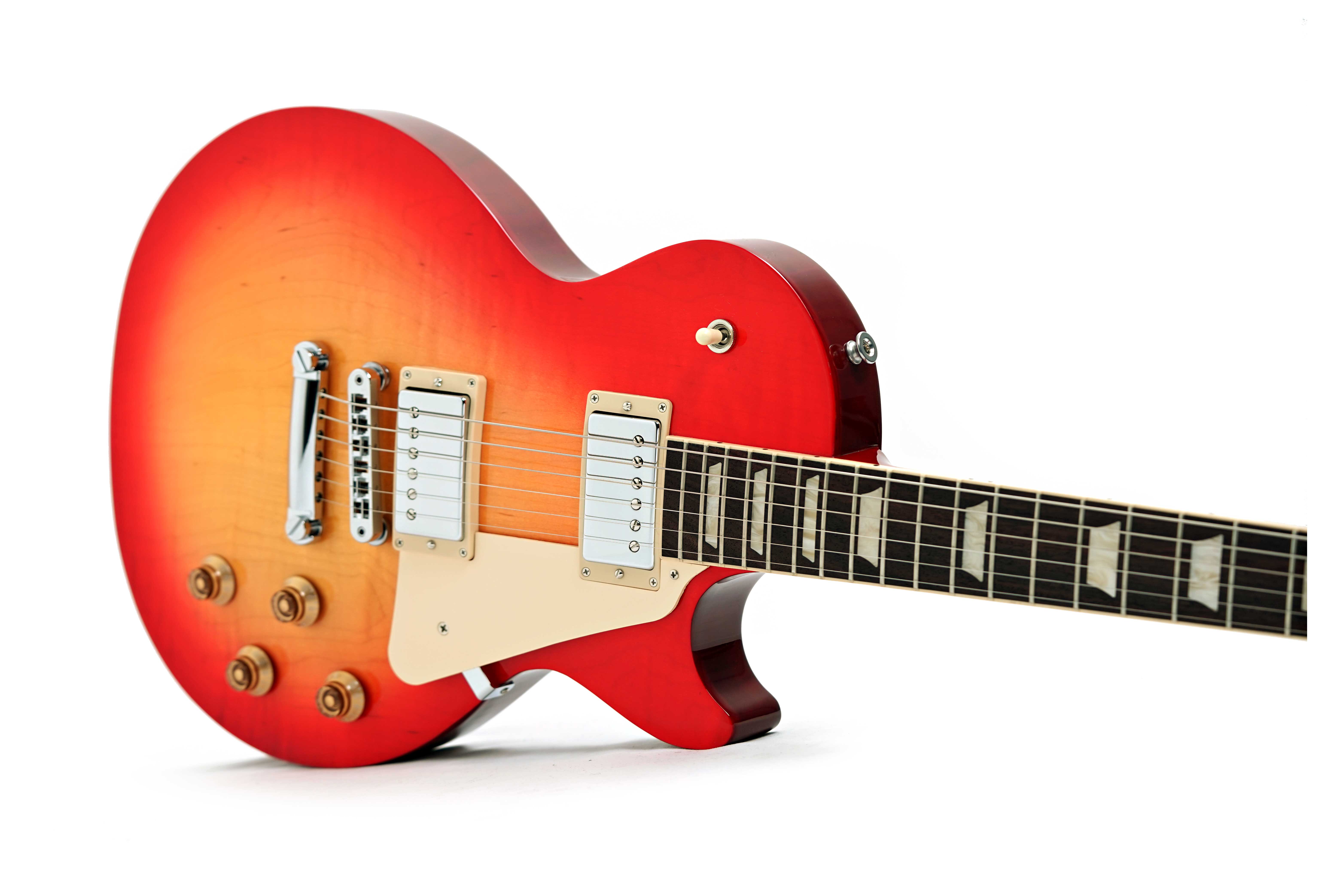 GUITARGUITAR Gibson Les Paul Studio Figured Washed Cherry Sunburst #208150320
