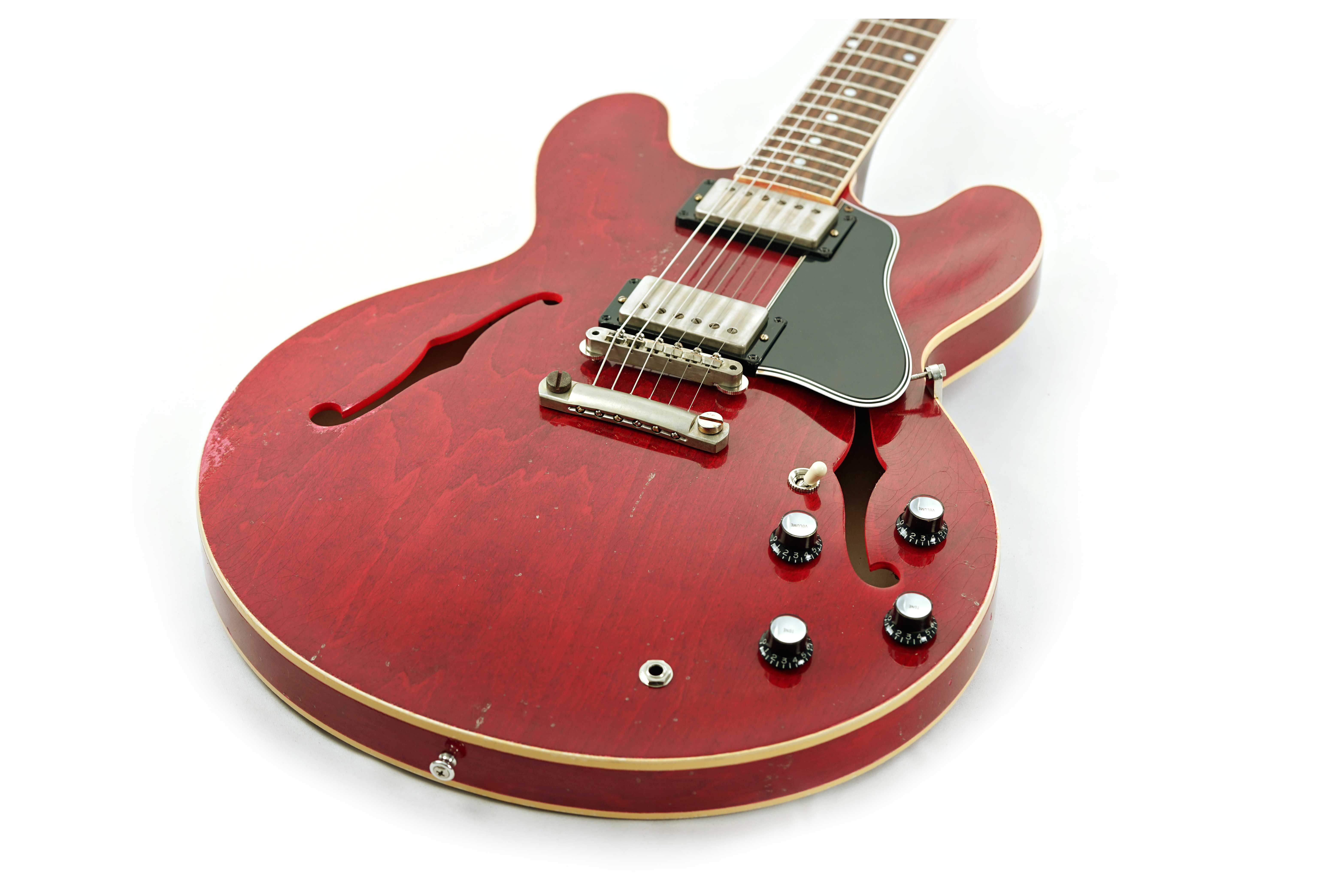 GUITARGUITAR Gibson Custom Shop 1961 ES-335 Reissue Heavy Aged 60s Cherry #121056