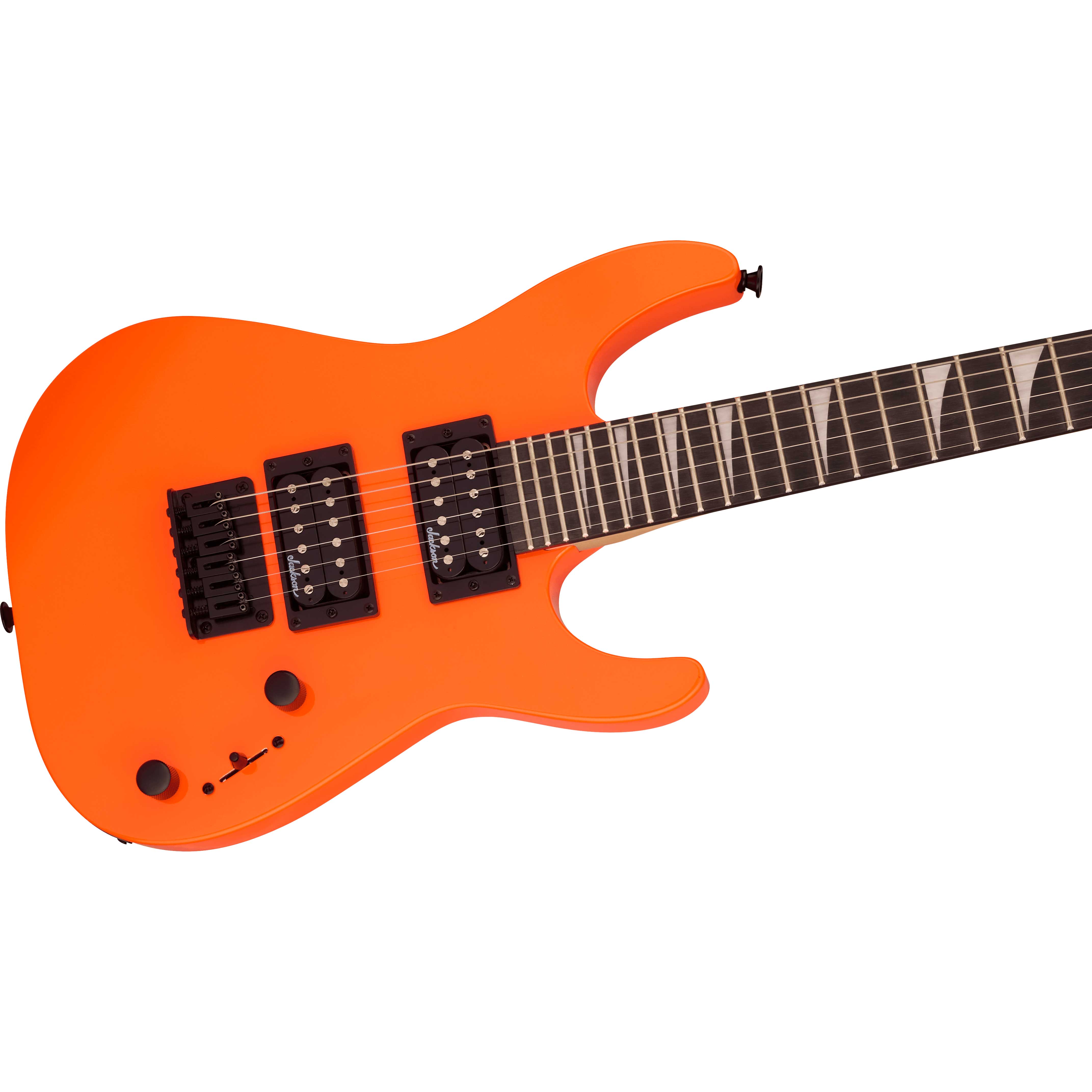 GUITARGUITAR Jackson JS1X Dinky Minion Safety Orange Amaranth Fingerboard