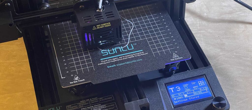 Sunlu T3 3D Printer Review