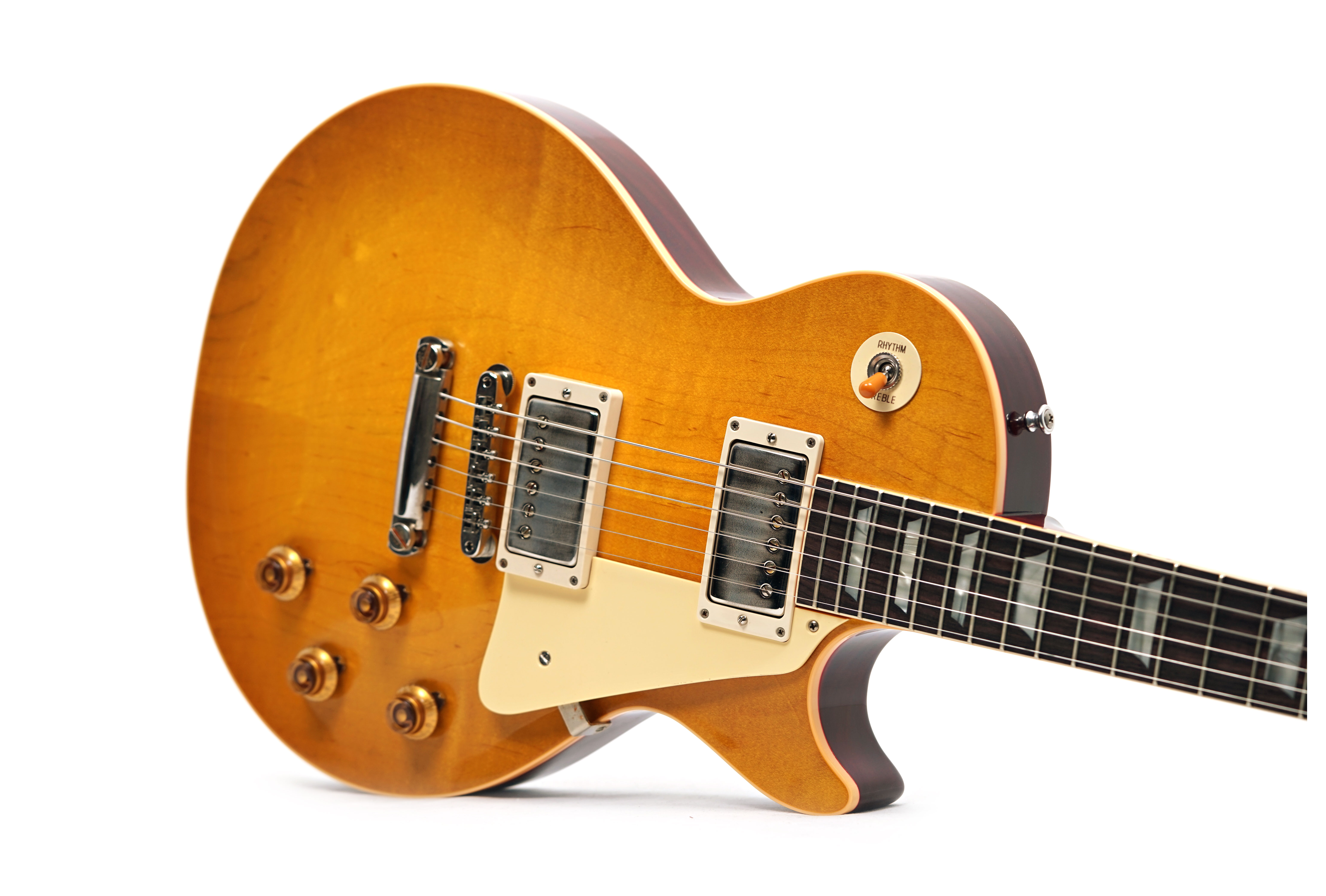 GUITARGUITAR Gibson Custom Shop 1958 Les Paul Standard Reissue Lemon Burst VOS #85585
