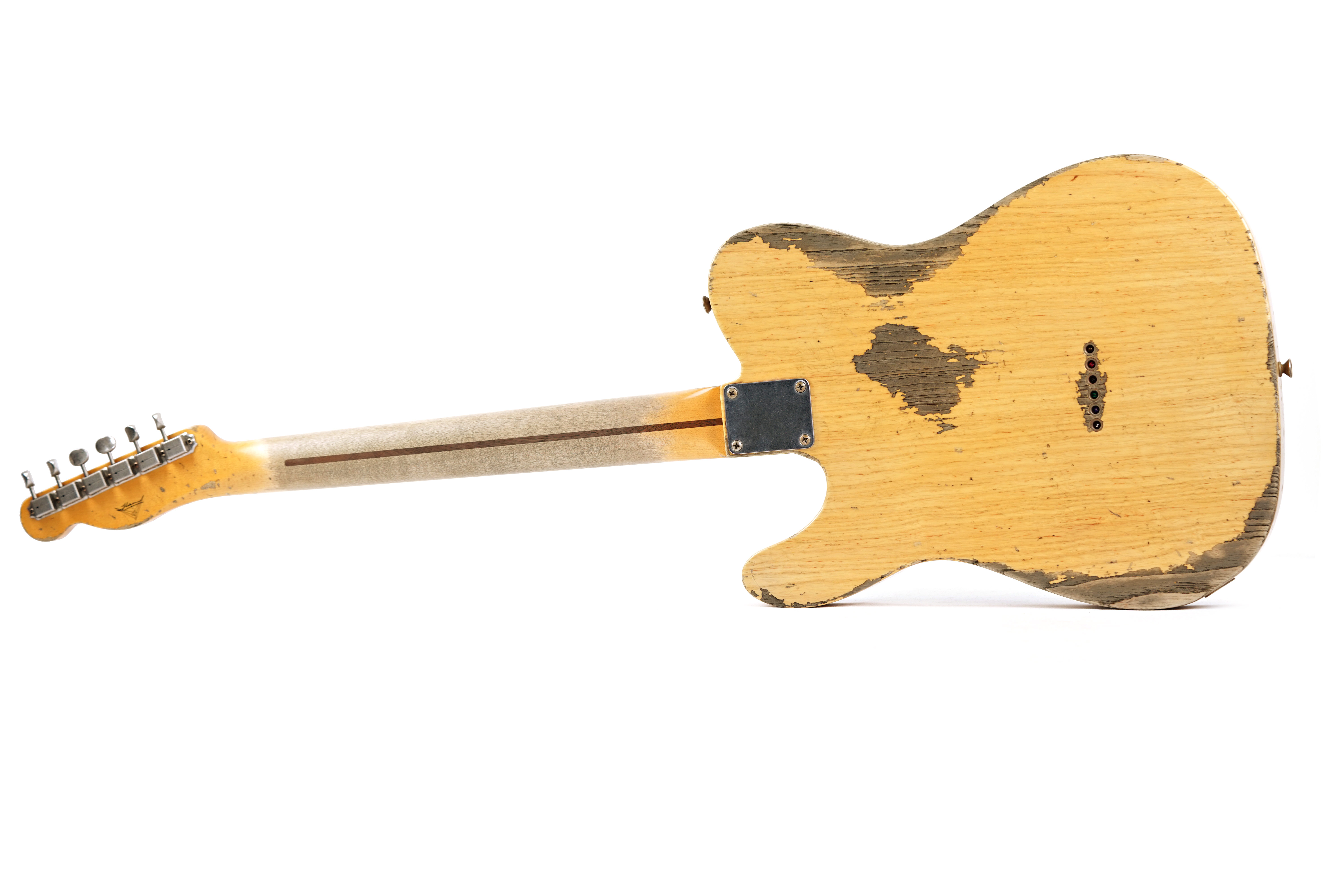GUITARGUITAR Fender Custom Shop 52 Telecaster Heavy Relic Aged Natural Maple Fingerboard Master Built by Ron Thorn #R124045