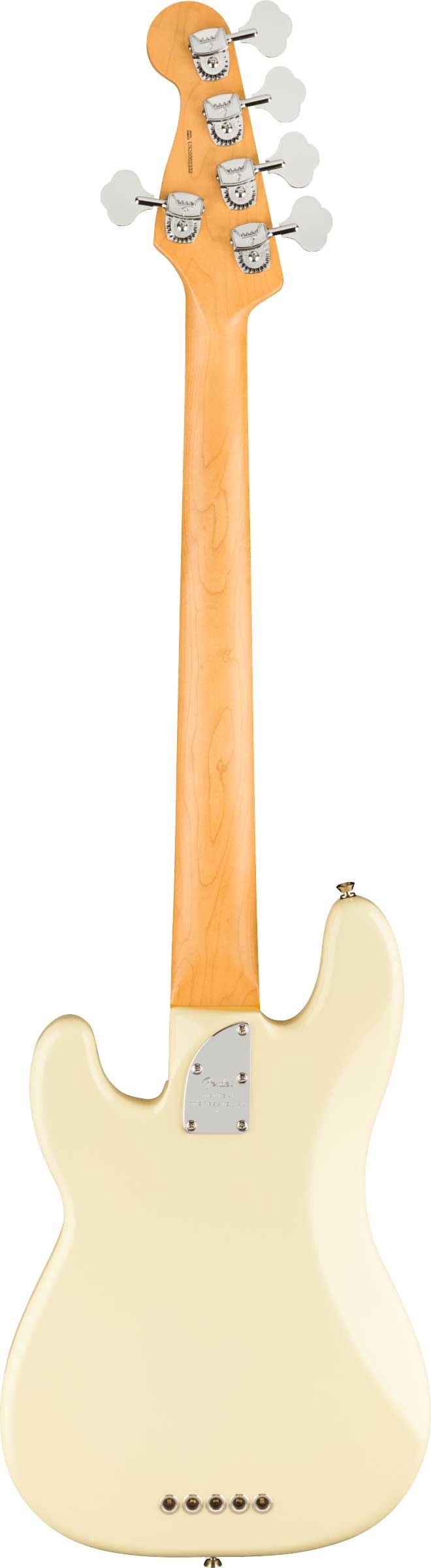 GUITARGUITAR Fender American Professional II Precision Bass V Olympic White Rosewood Fingerboard