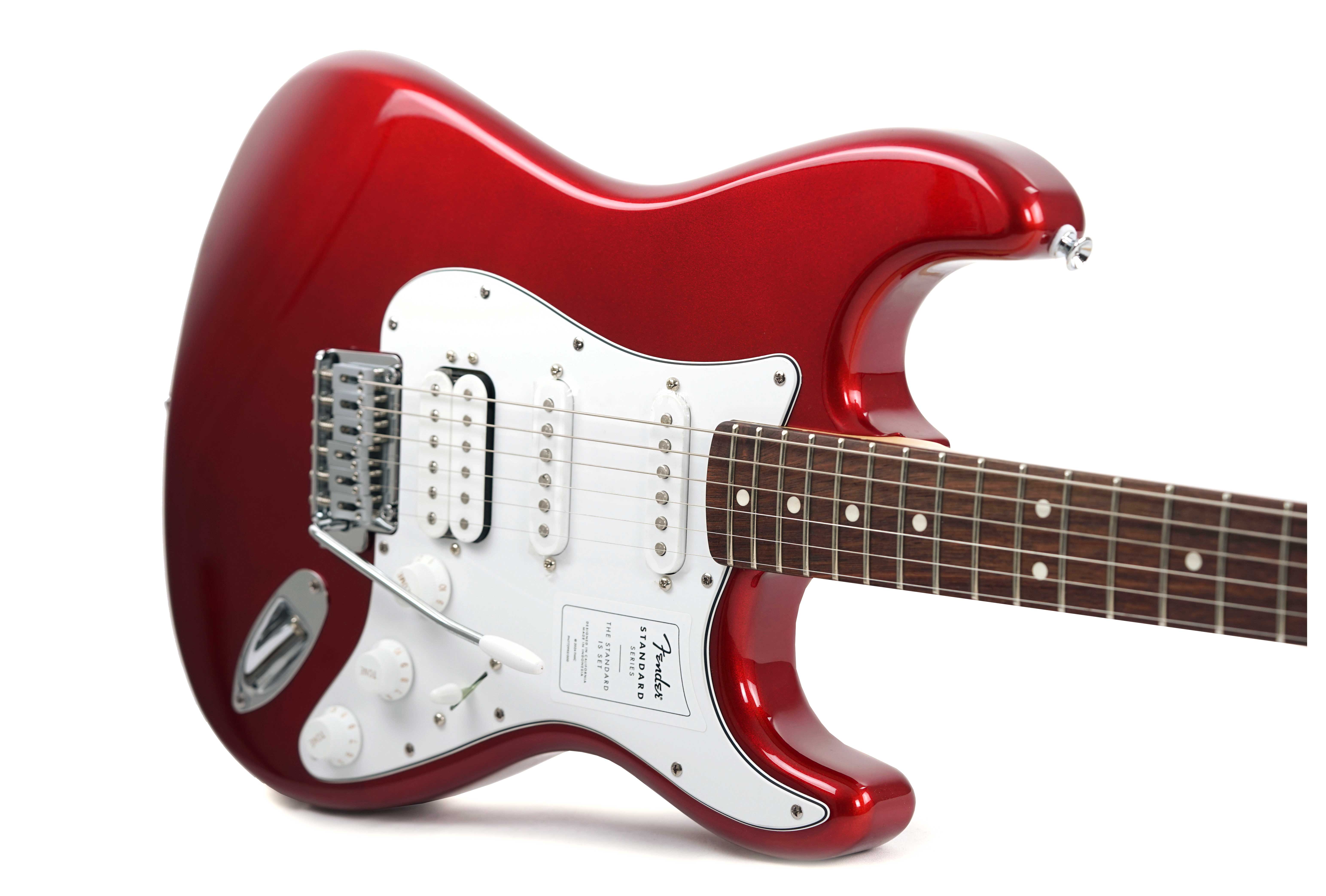GUITARGUITAR Fender Standard Stratocaster HSS Candy Cola Indian Laurel Fingerboard