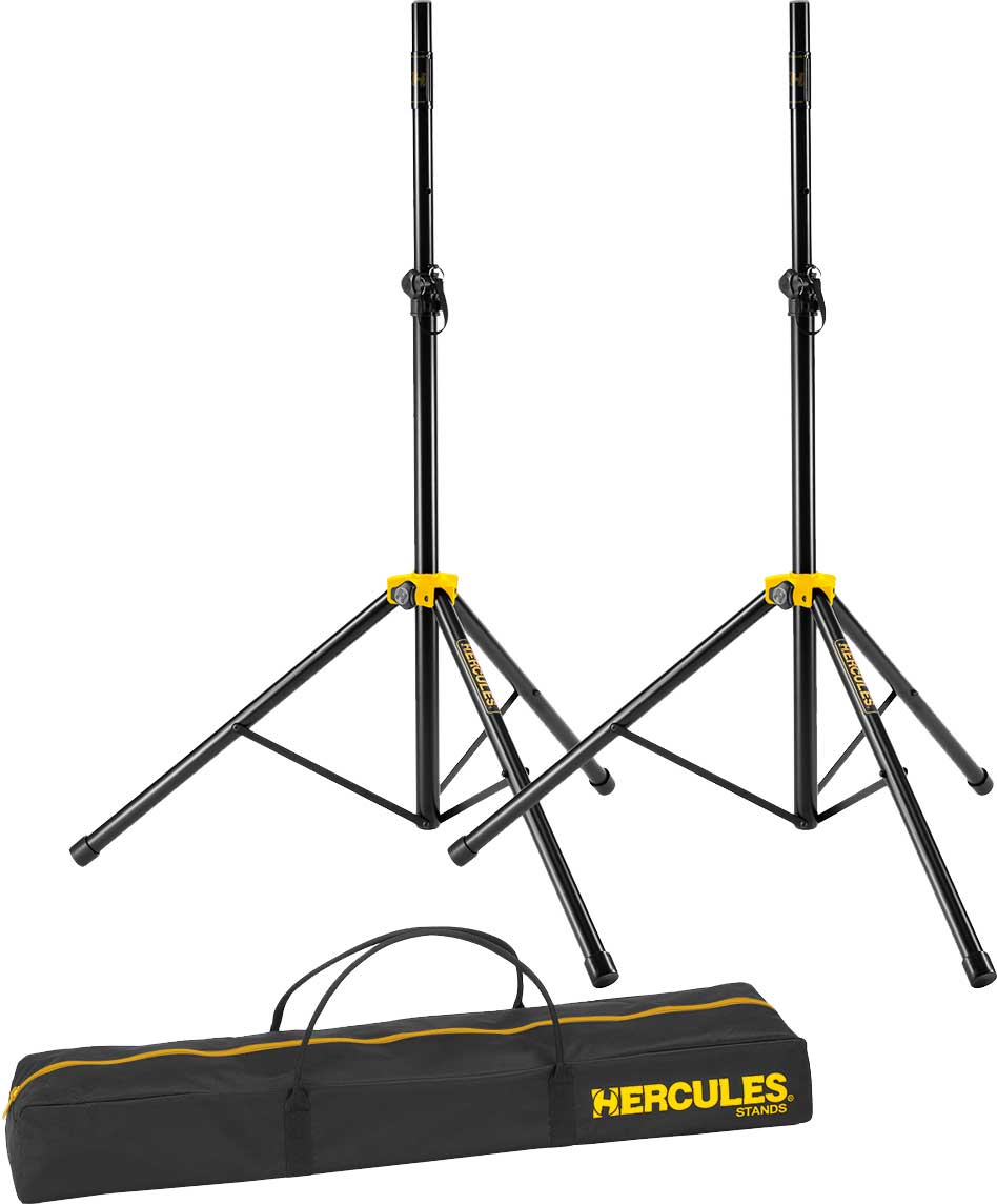 GUITARGUITAR Hercules SS200BB Speaker Stands with Bag (Pair)