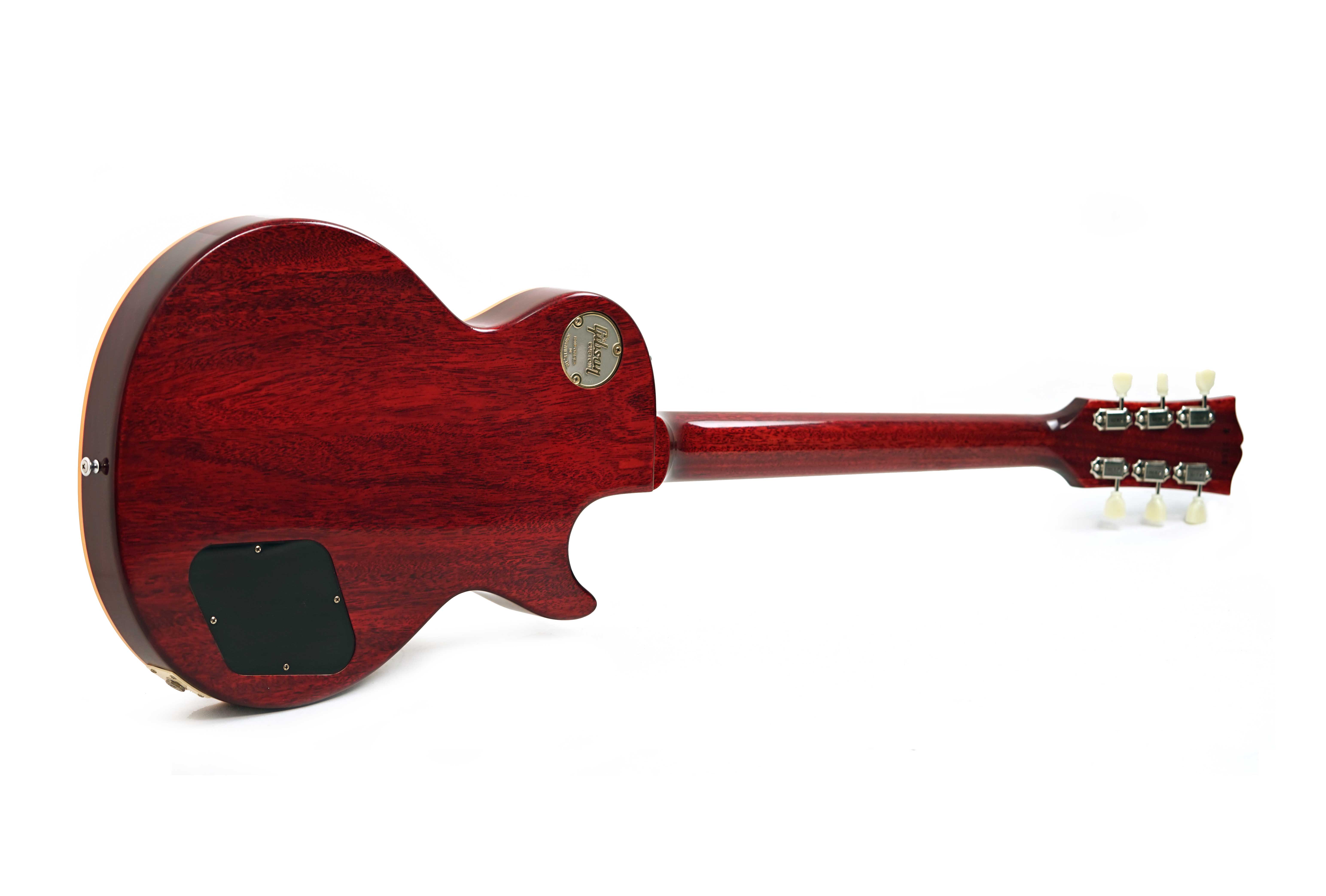 GUITARGUITAR Gibson Custom Shop 1958 Les Paul Standard Washed Cherry Sunburst VOS Left Handed #85762