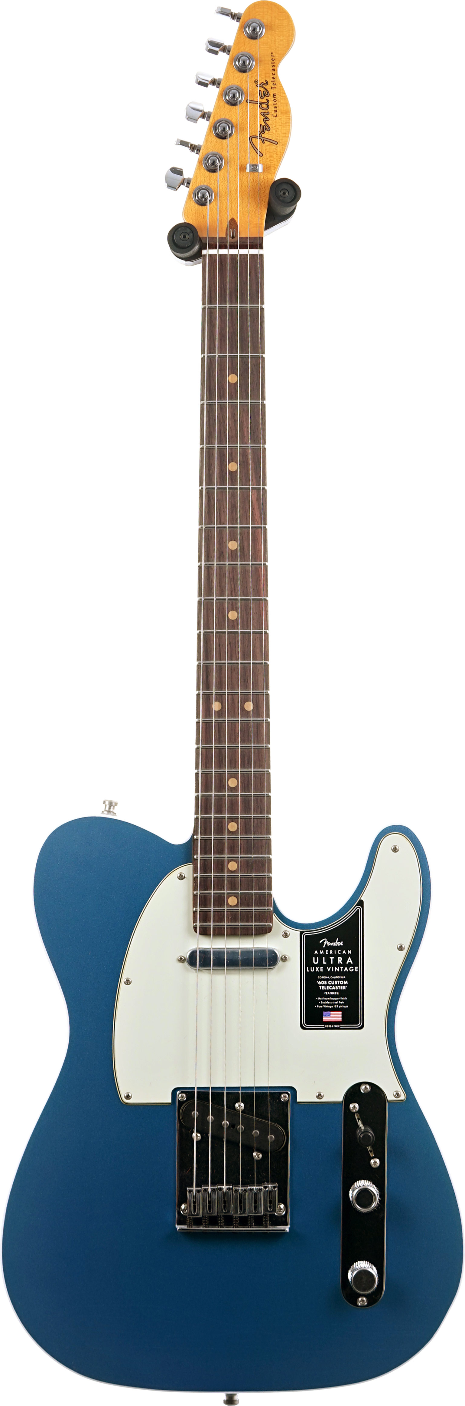 GUITARGUITAR Fender American Ultra Luxe Vintage 60s Custom Telecaster Lake Placid Blue #US25022688