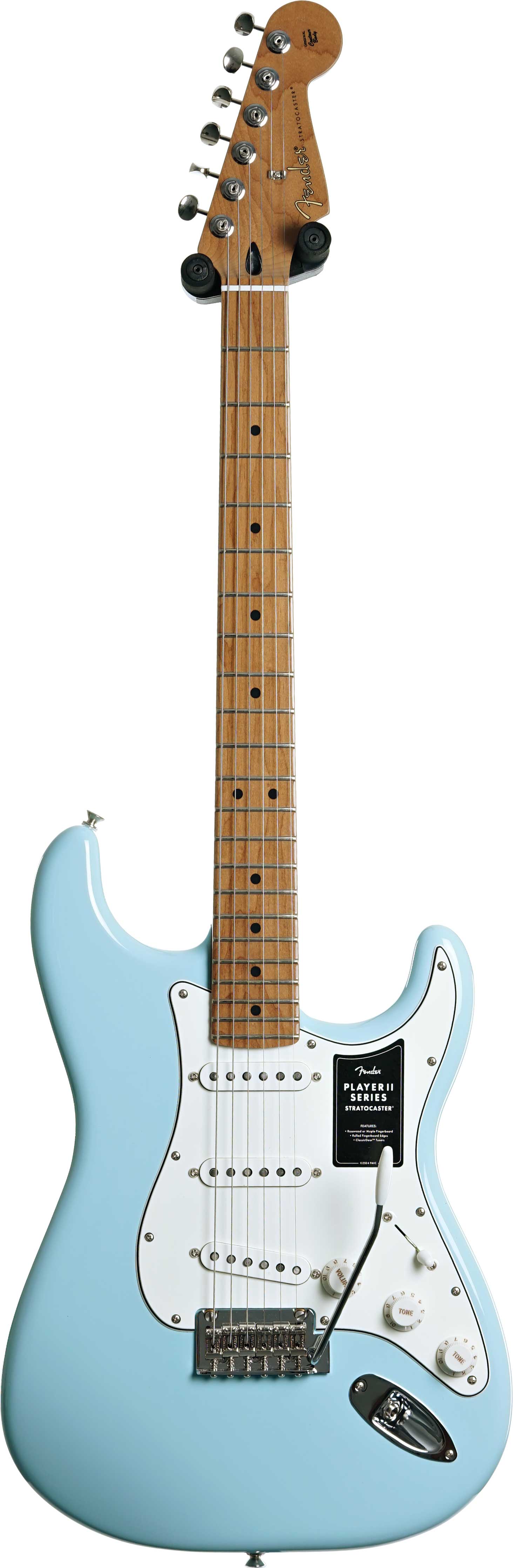 GUITARGUITAR Fender guitarguitar Exclusive Roasted Player II Stratocaster Sonic Blue with Custom Shop Pickups