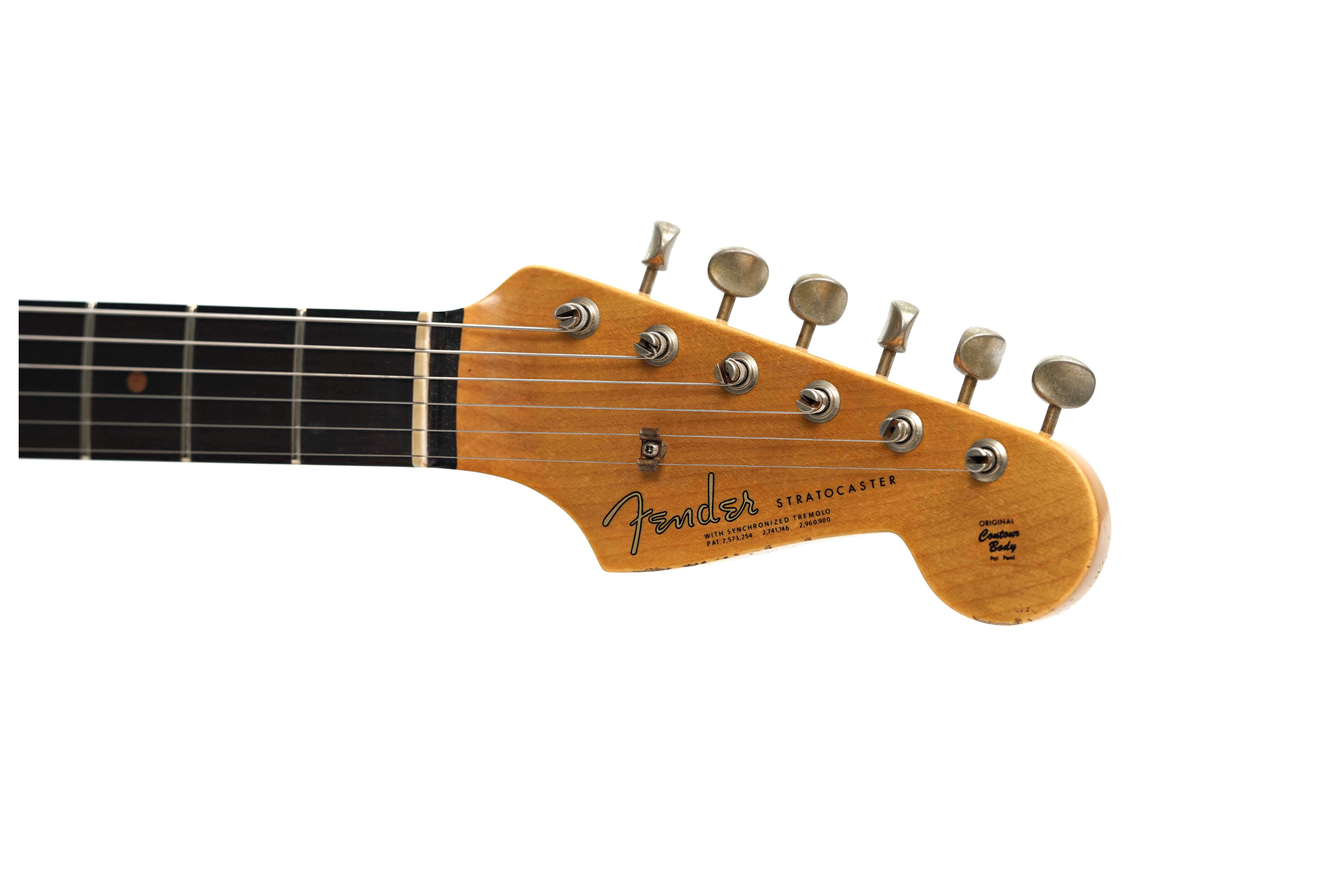 GUITARGUITAR Fender Custom Shop Mid '60s Collection Stratocaster Relic Faded Olympic White #R143641