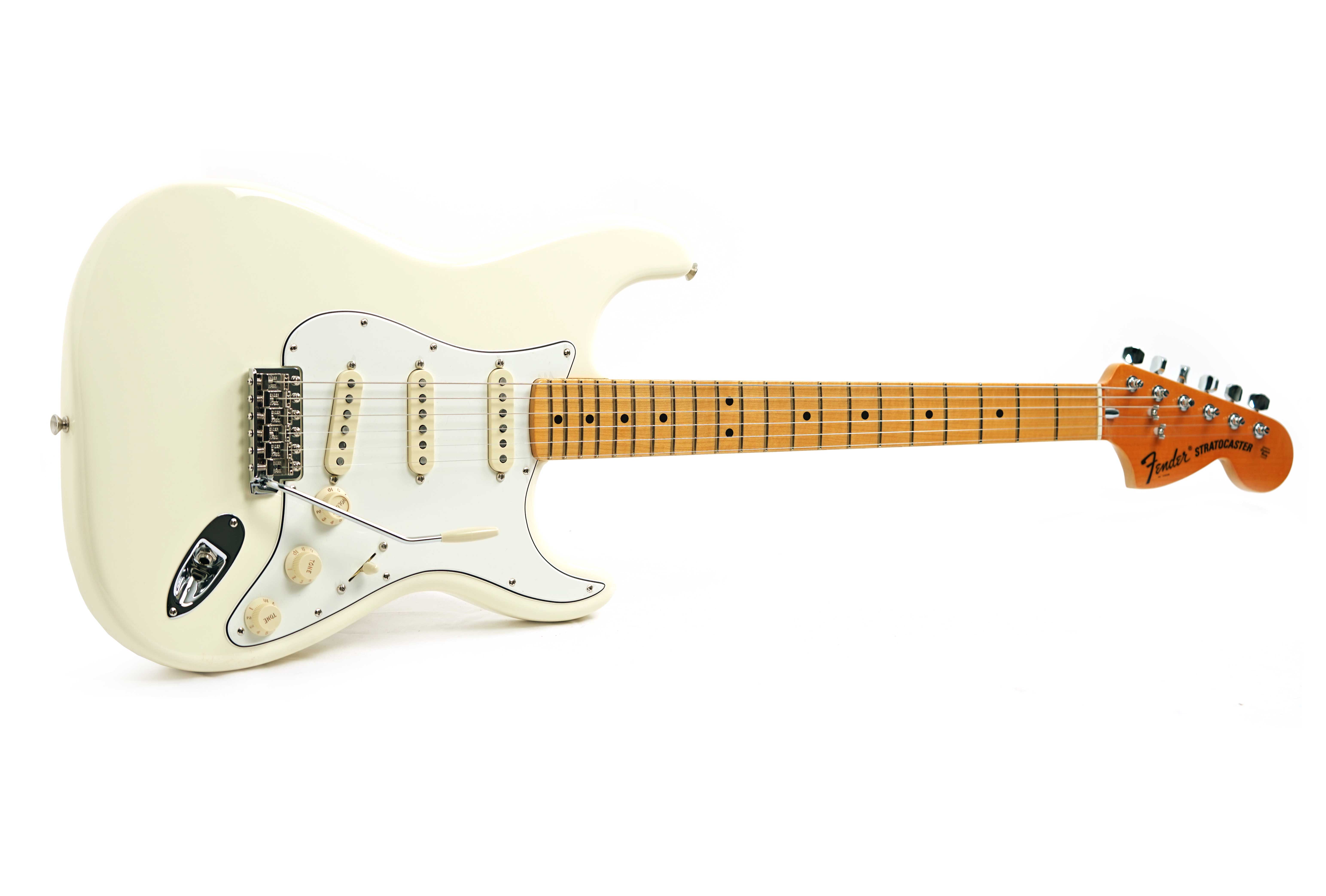 GUITARGUITAR Fender guitarguitar Exclusive American Vintage II 73 Stratocaster Maple Fingerboard Olympic White #V16320