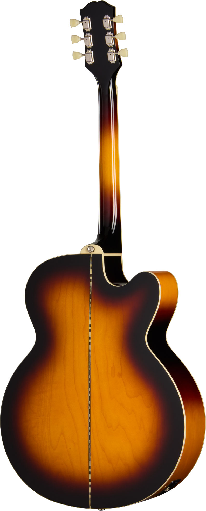 GUITARGUITAR Epiphone J-200 Studio EC Left Handed Vintage Sunburst