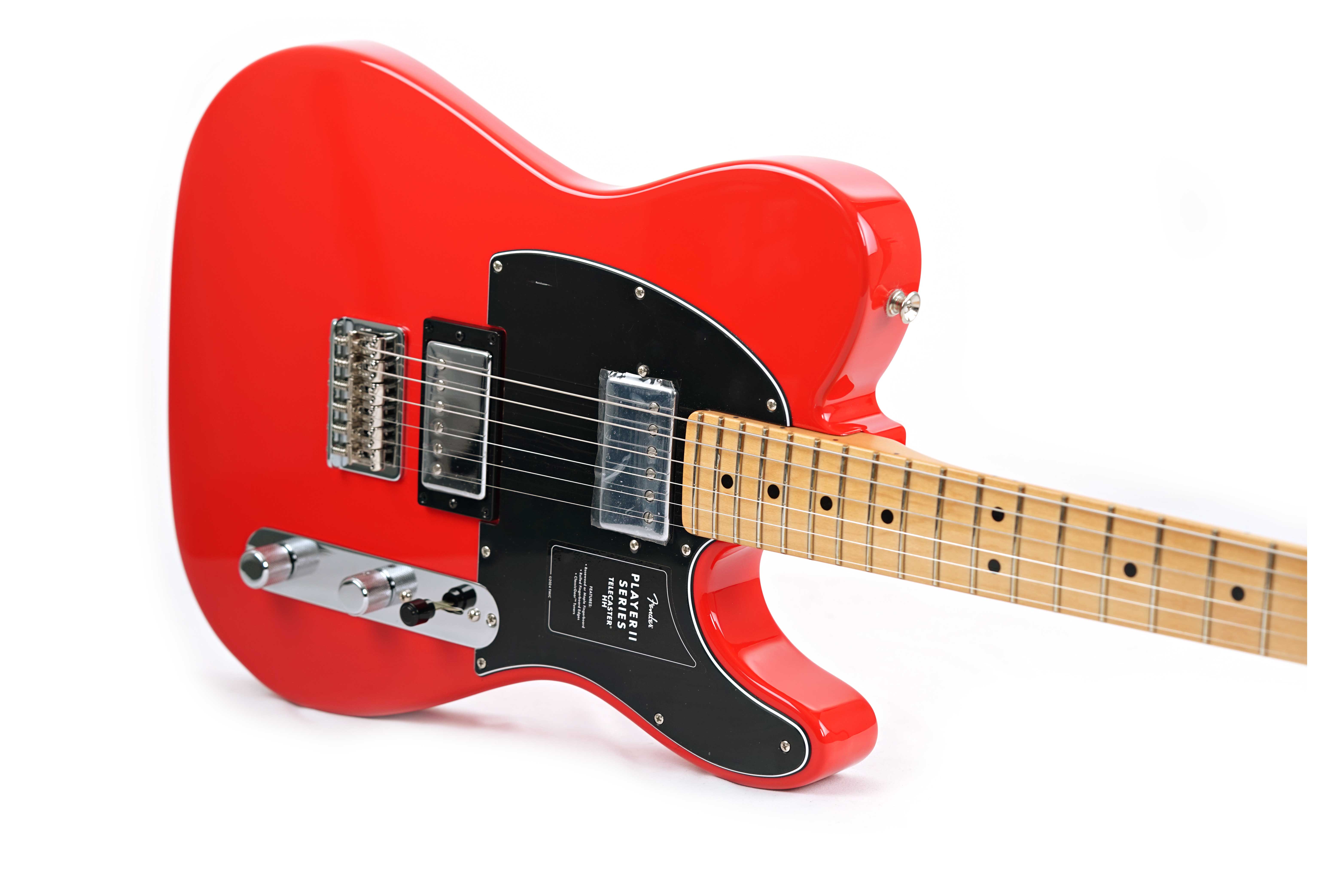 GUITARGUITAR Fender Player II Telecaster HH Coral Red Maple Fingerboard