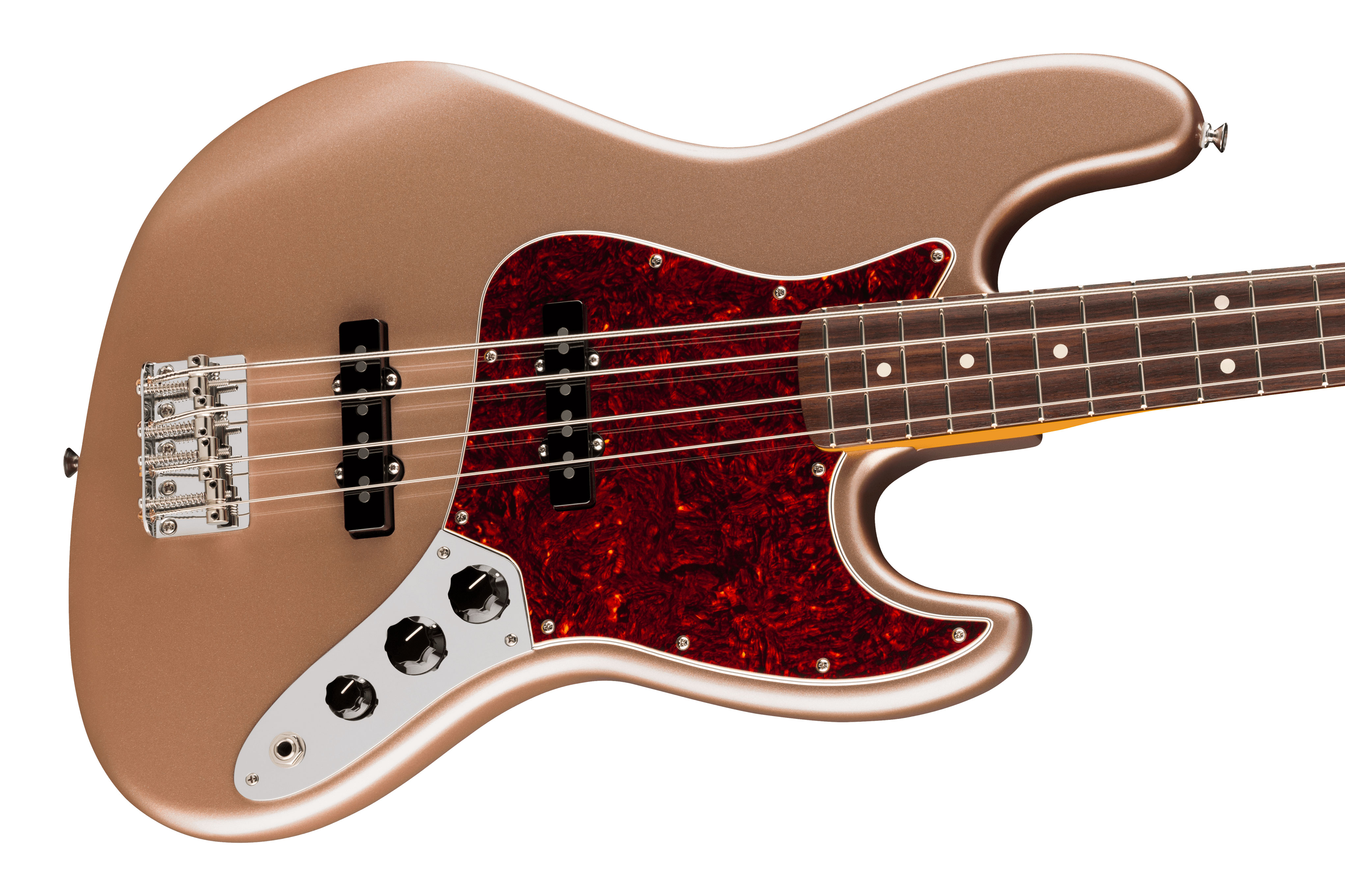 GUITARGUITAR Fender American Professional Classic Jazz Bass Faded Firemist Gold Rosewood Fingerboard