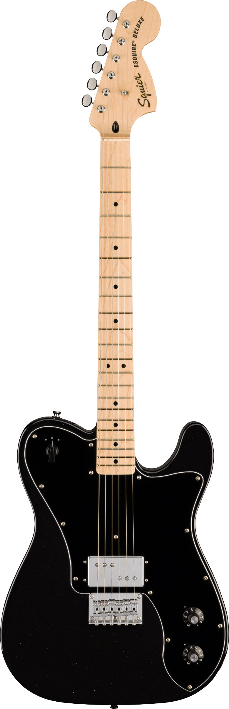 GUITARGUITAR Squier Paranormal Esquire Deluxe Maple Fingerboard Metallic Black