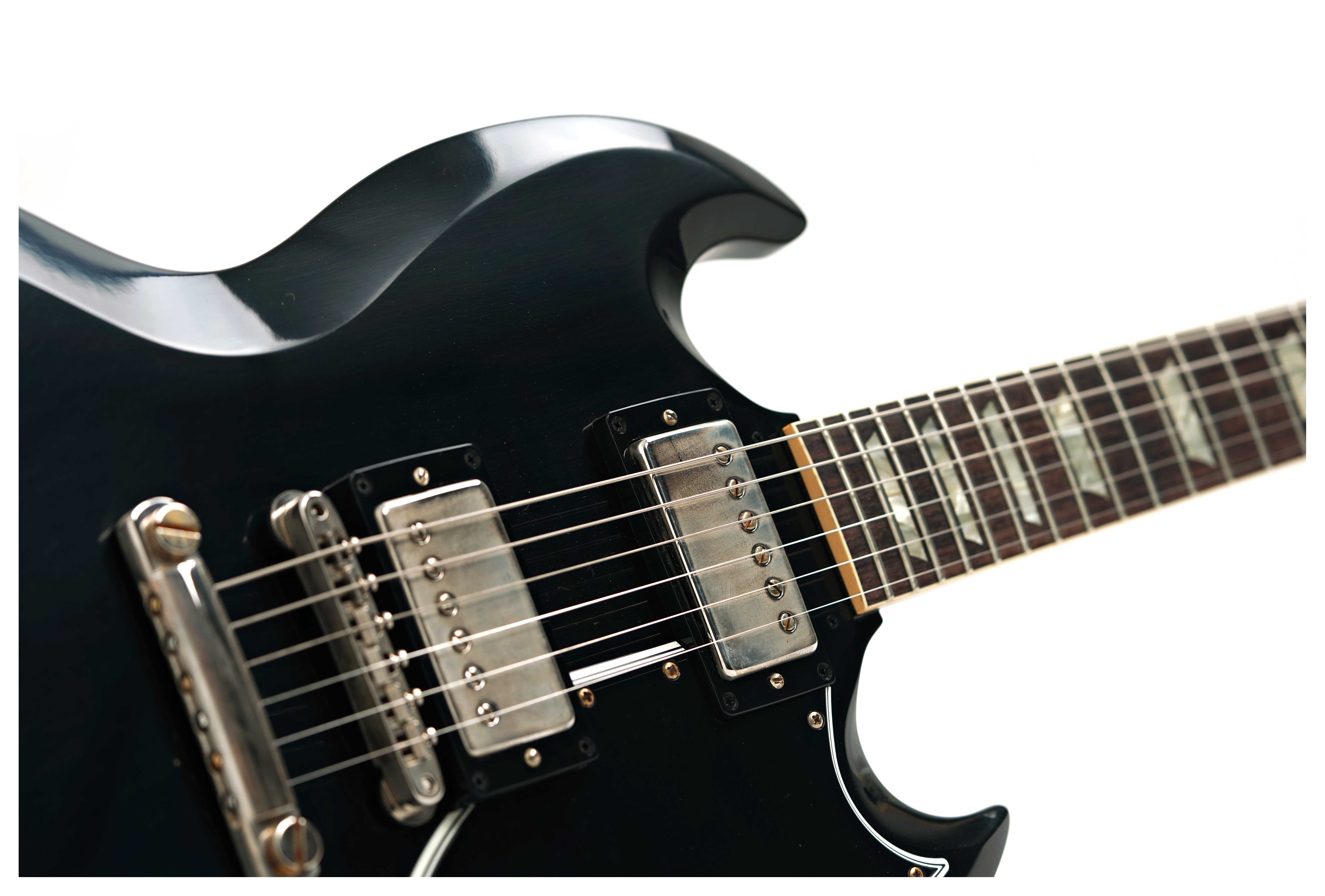 GUITARGUITAR Gibson Custom Shop Dealer Select 1961 Les Paul SG Standard Reissue Stop-Bar VOS Ebony #503041