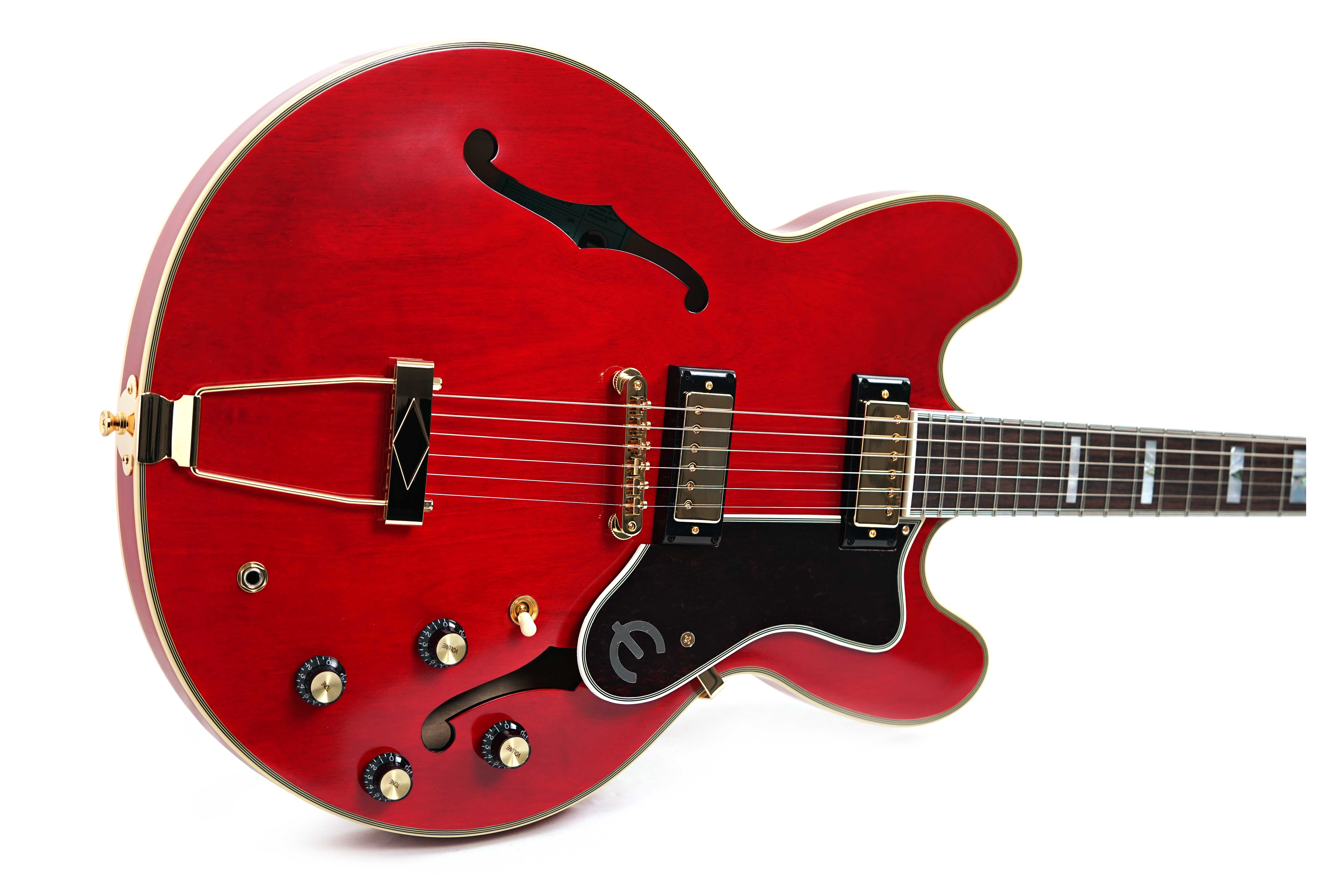 GUITARGUITAR Epiphone Masterbilt Gem Archer Sheraton Cherry Red