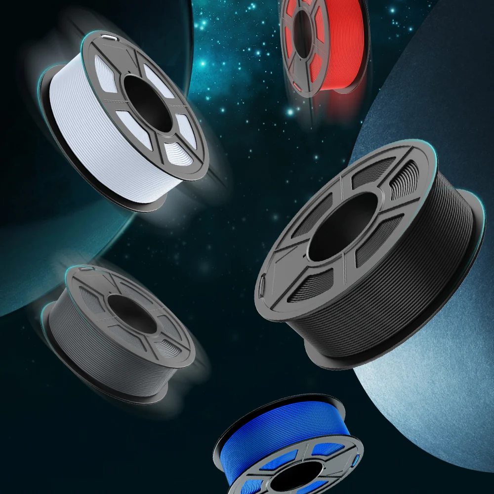 High Speed PLA 3KG Large Spool 3D Printer Filament 3KG