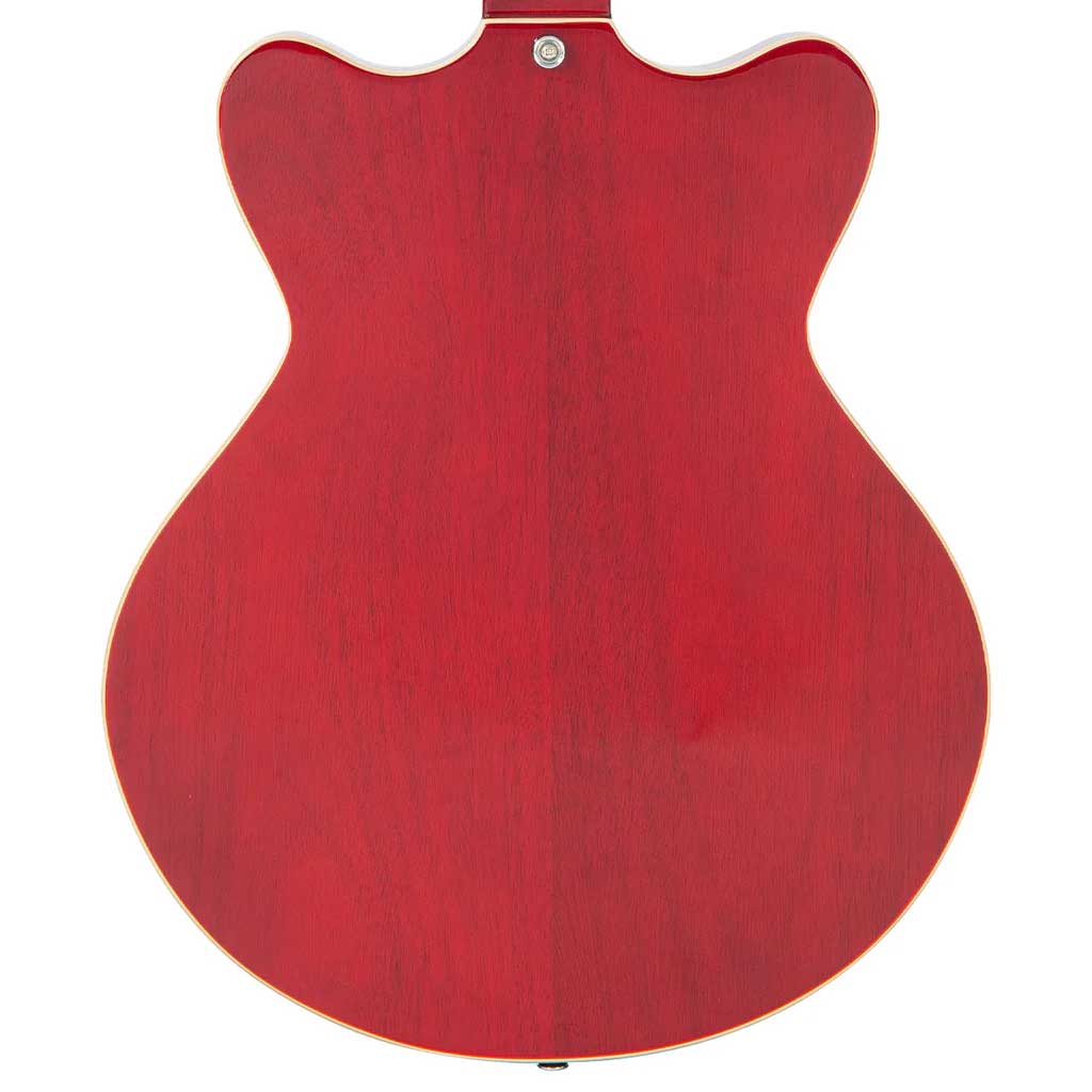 GUITARGUITAR Vintage Revo Series Superthin Guitar Cherry Red