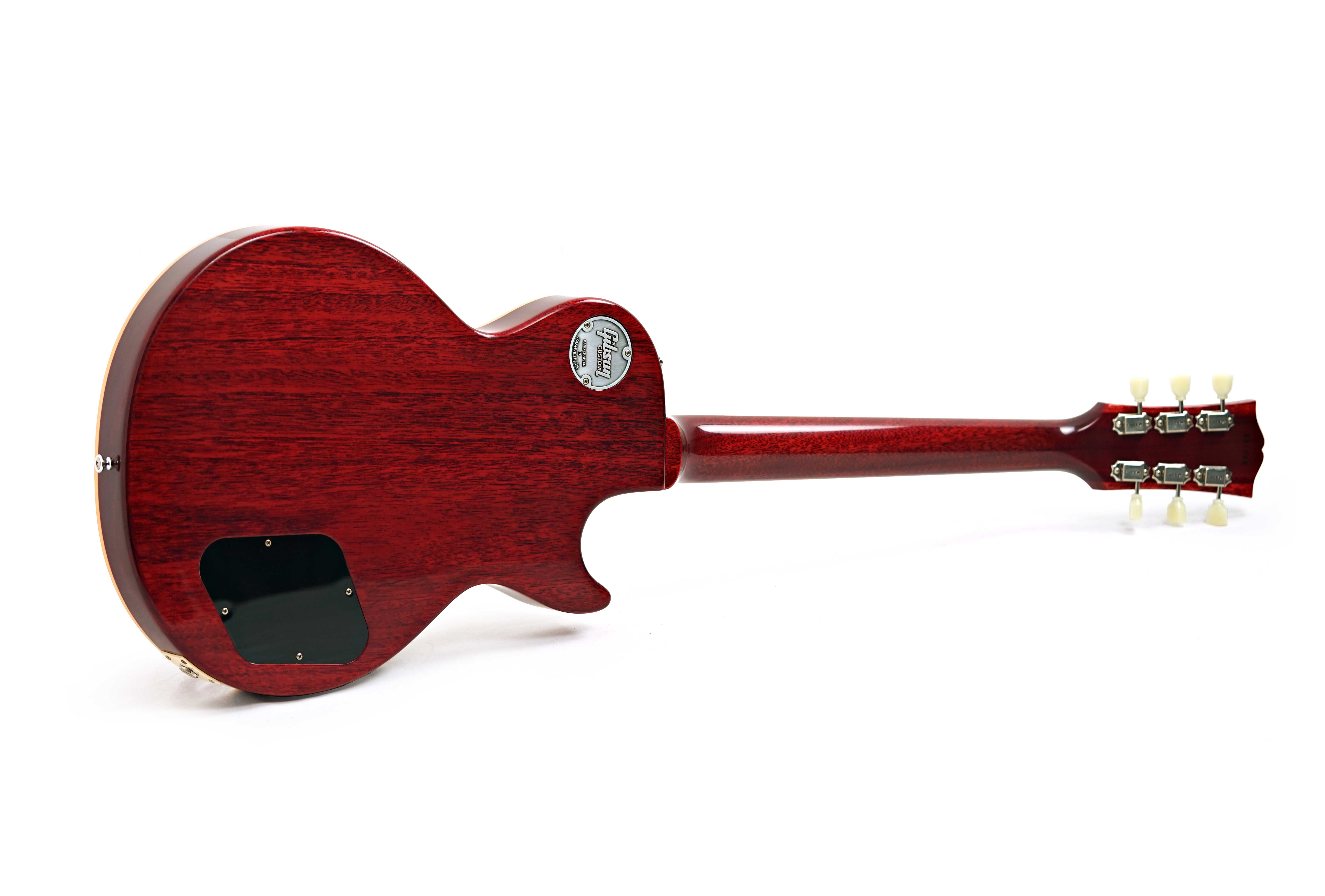 GUITARGUITAR Gibson Custom Shop 1958 Les Paul Standard Washed Cherry Sunburst VOS Left Handed #841849