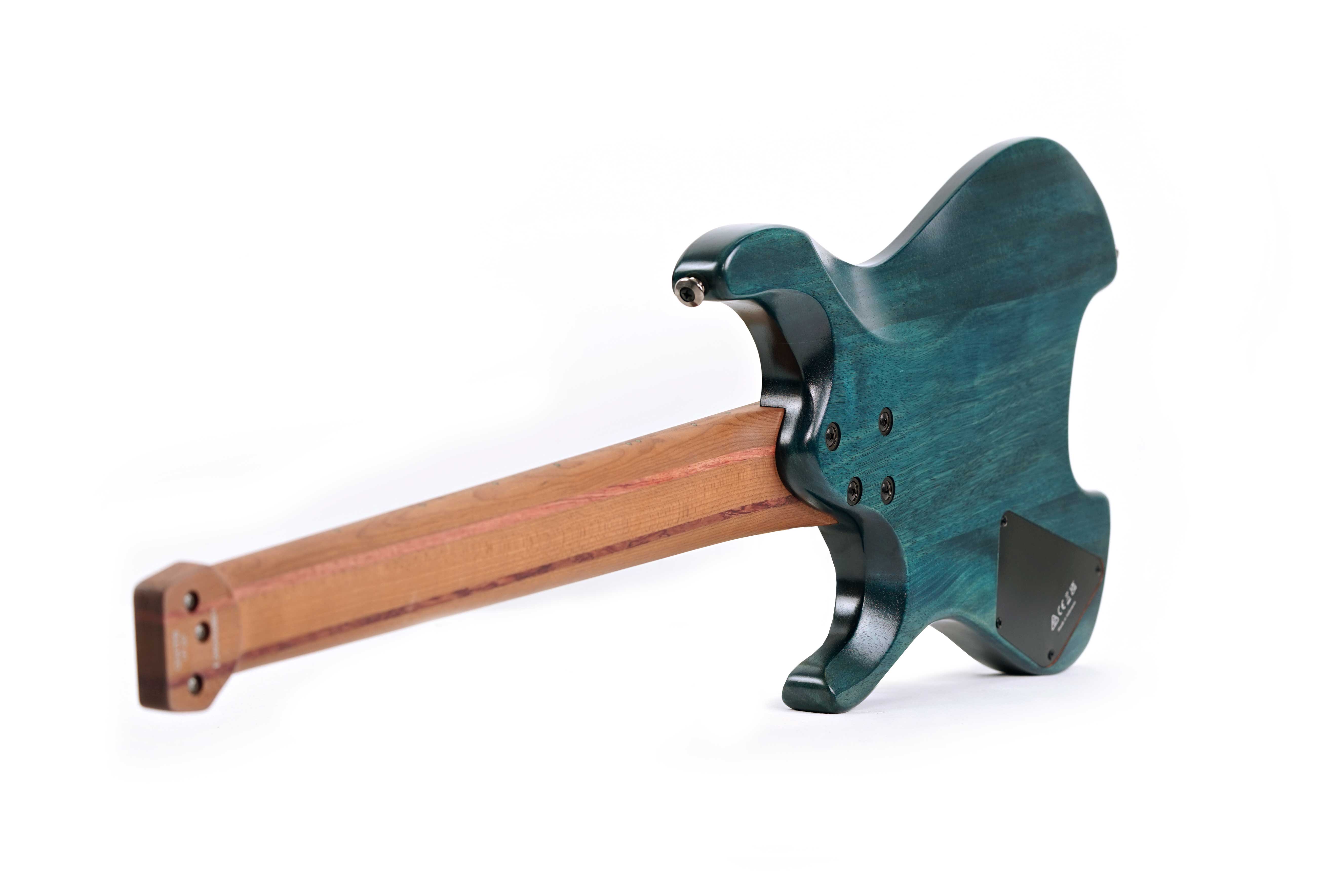 GUITARGUITAR Ibanez Q547PB Q Series 7 String Poplar Burl Cosmic Blue Low Gloss