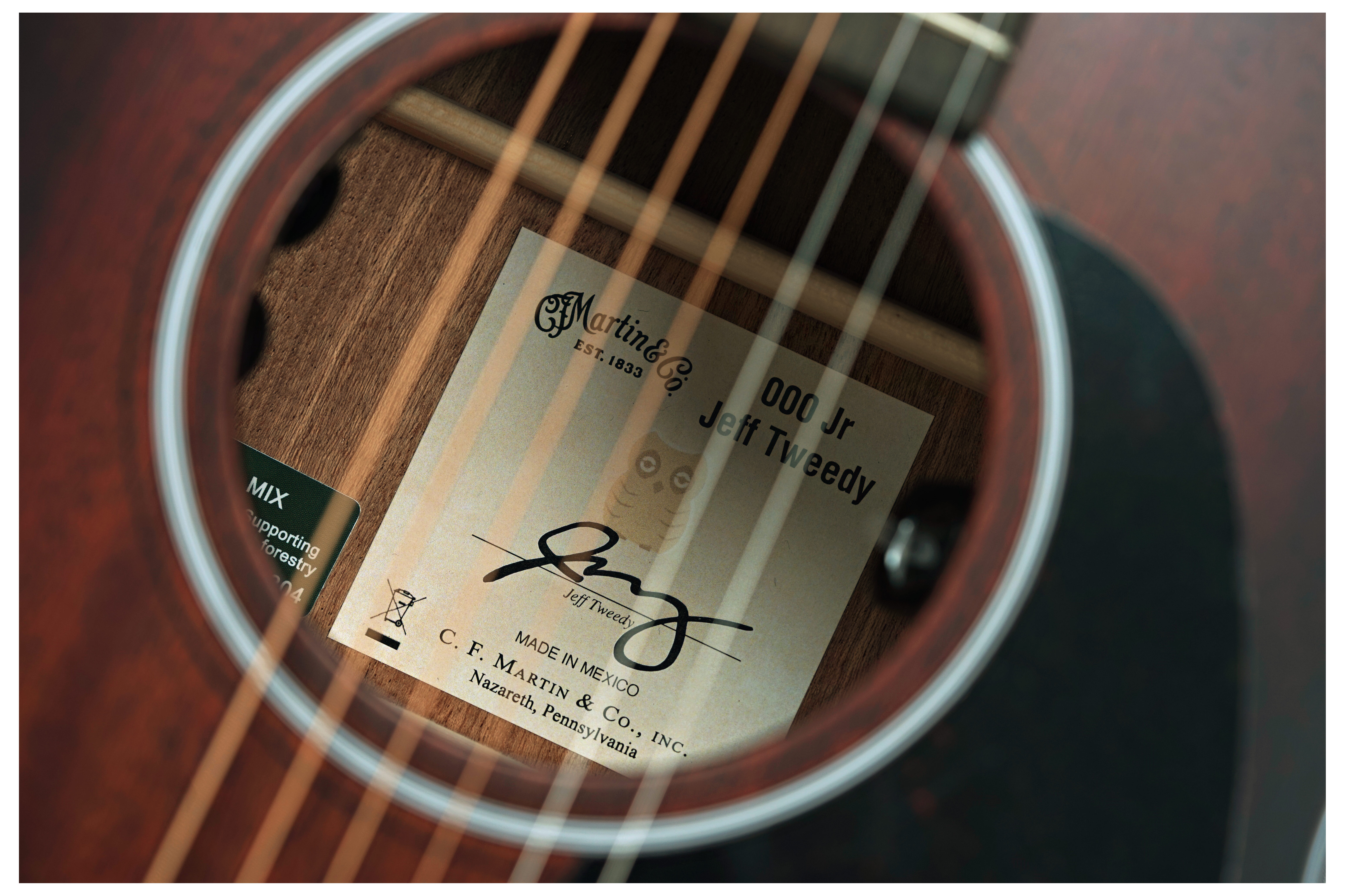 GUITARGUITAR Martin 000-JrE Jeff Tweedy