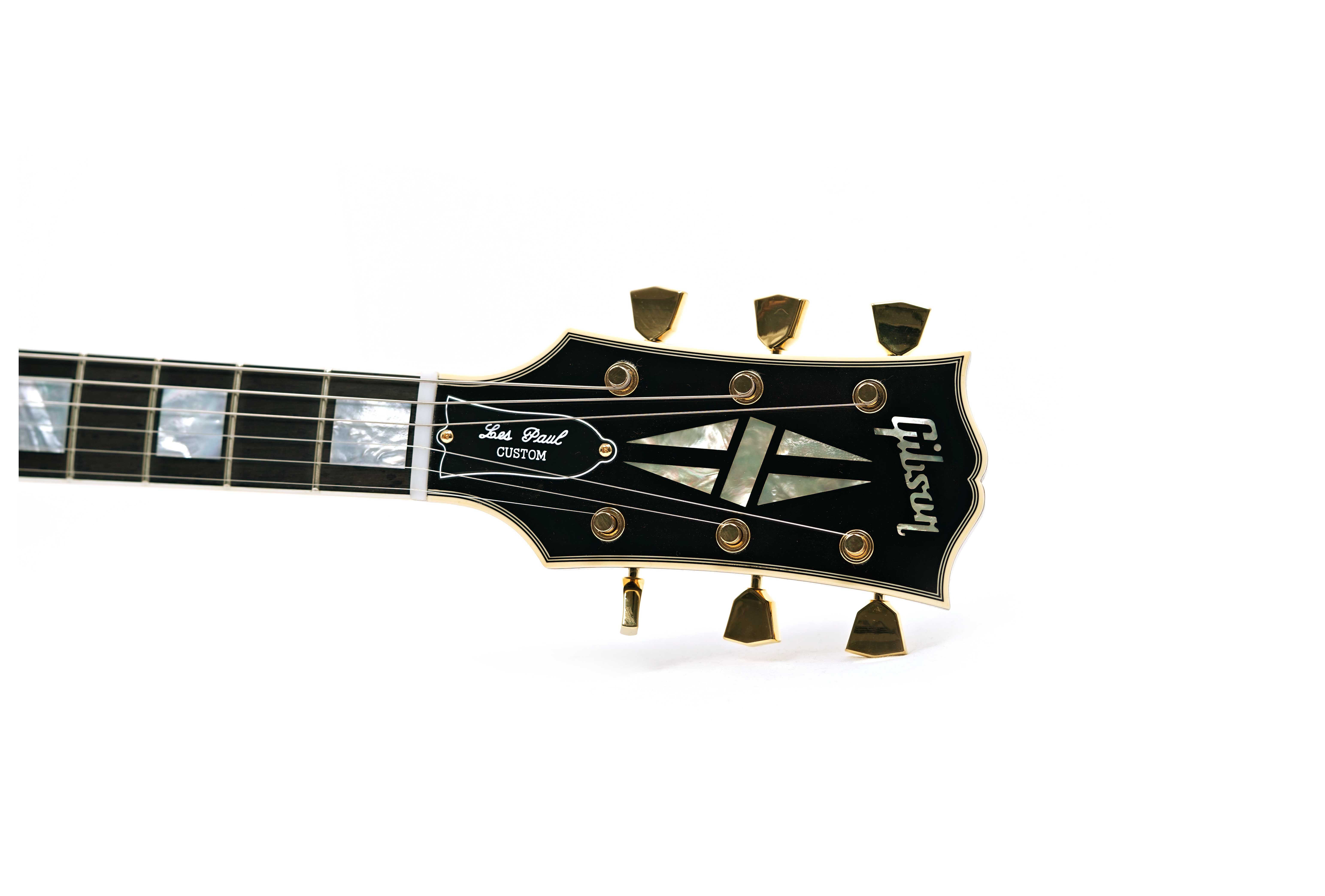 GUITARGUITAR Gibson Custom Shop 1968 Les Paul Custom Reissue Ebony #504768
