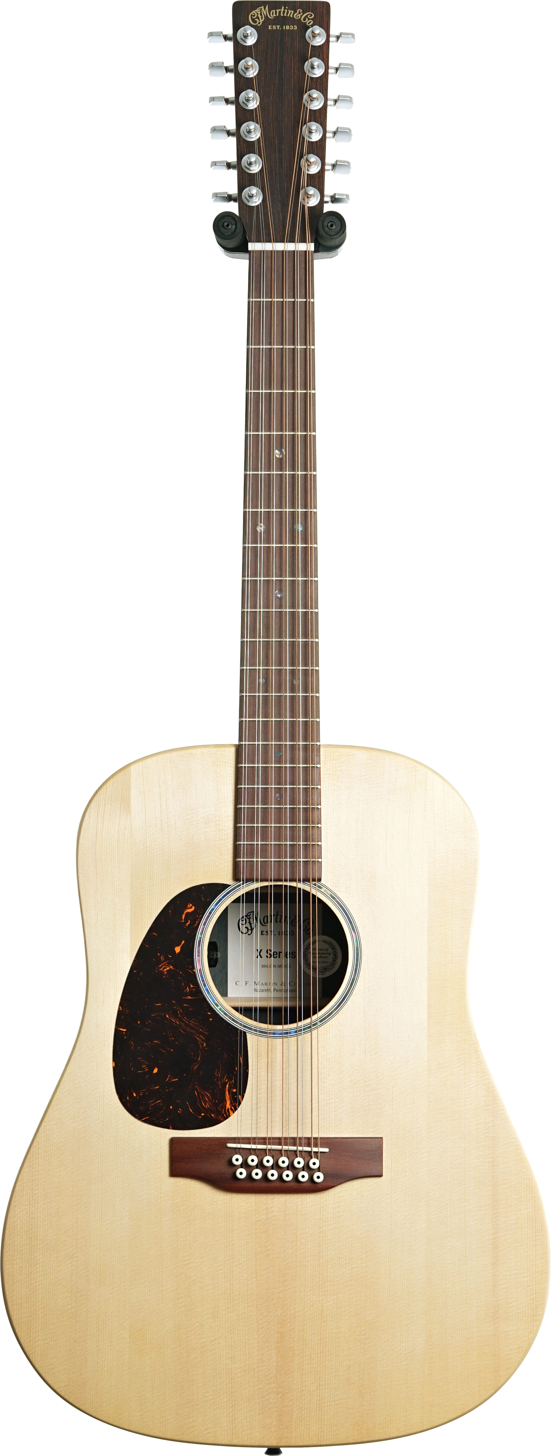 GUITARGUITAR Martin D-X2E 12 String Spruce/Brazilian Left Handed