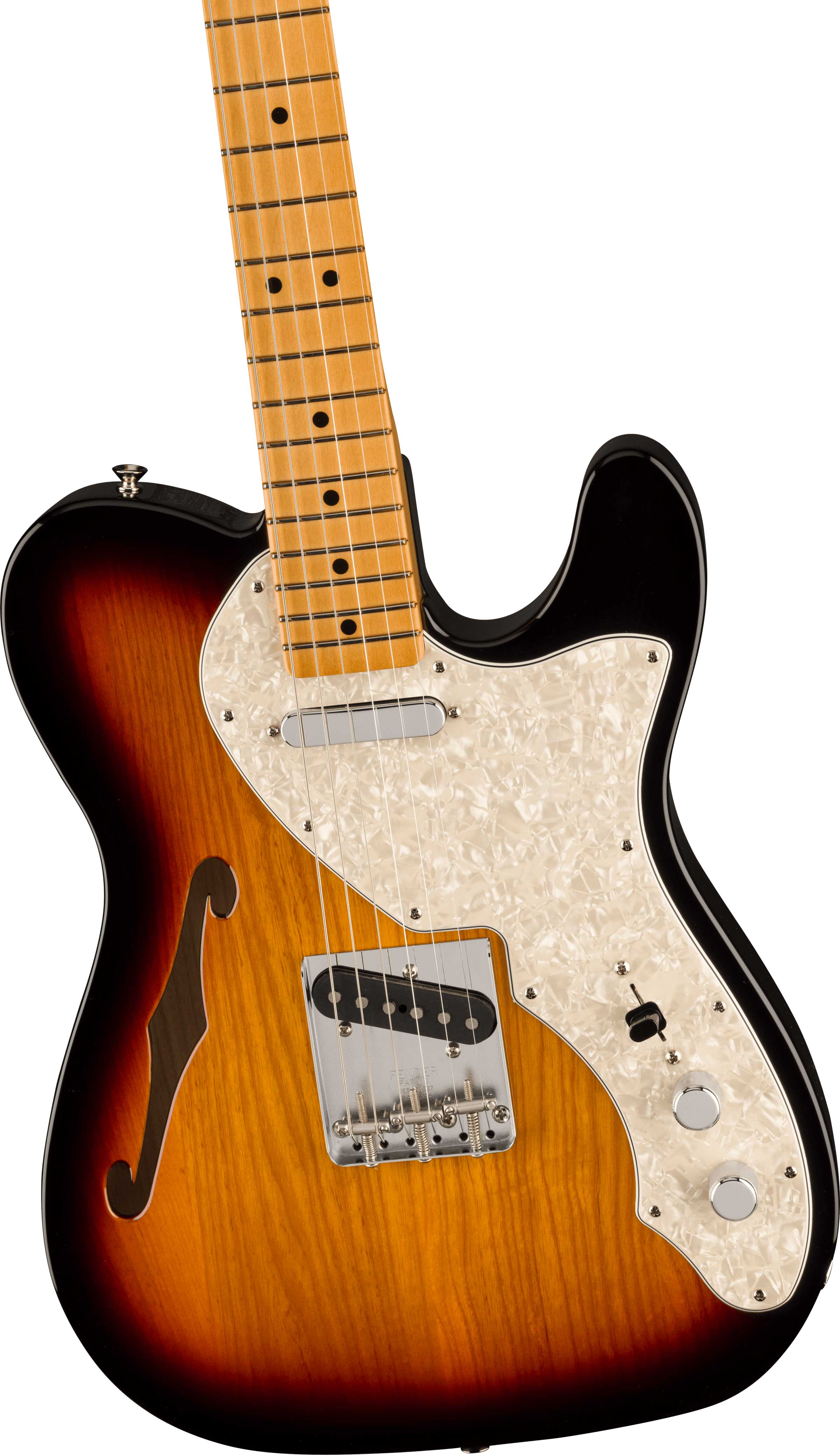 GUITARGUITAR Fender Vintera II 60s Telecaster Thinline Maple Fingerboard 3-Color Sunburst