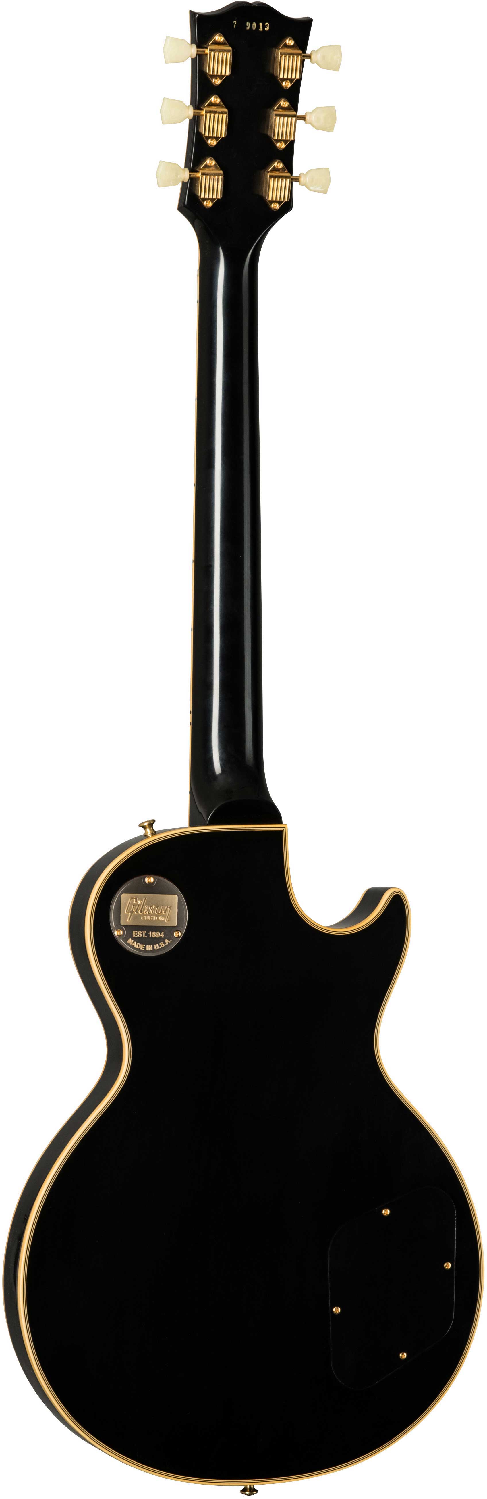 GUITARGUITAR Gibson Custom Shop 1957 Les Paul Custom 2 Pickup VOS Ebony Left Handed