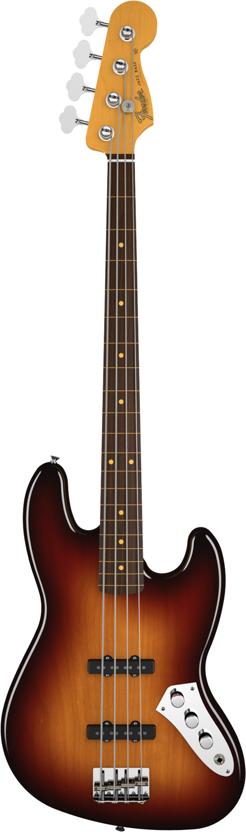 GUITARGUITAR Fender Jaco Pastorius Jazz Fretless RW 3 Color Sunburst