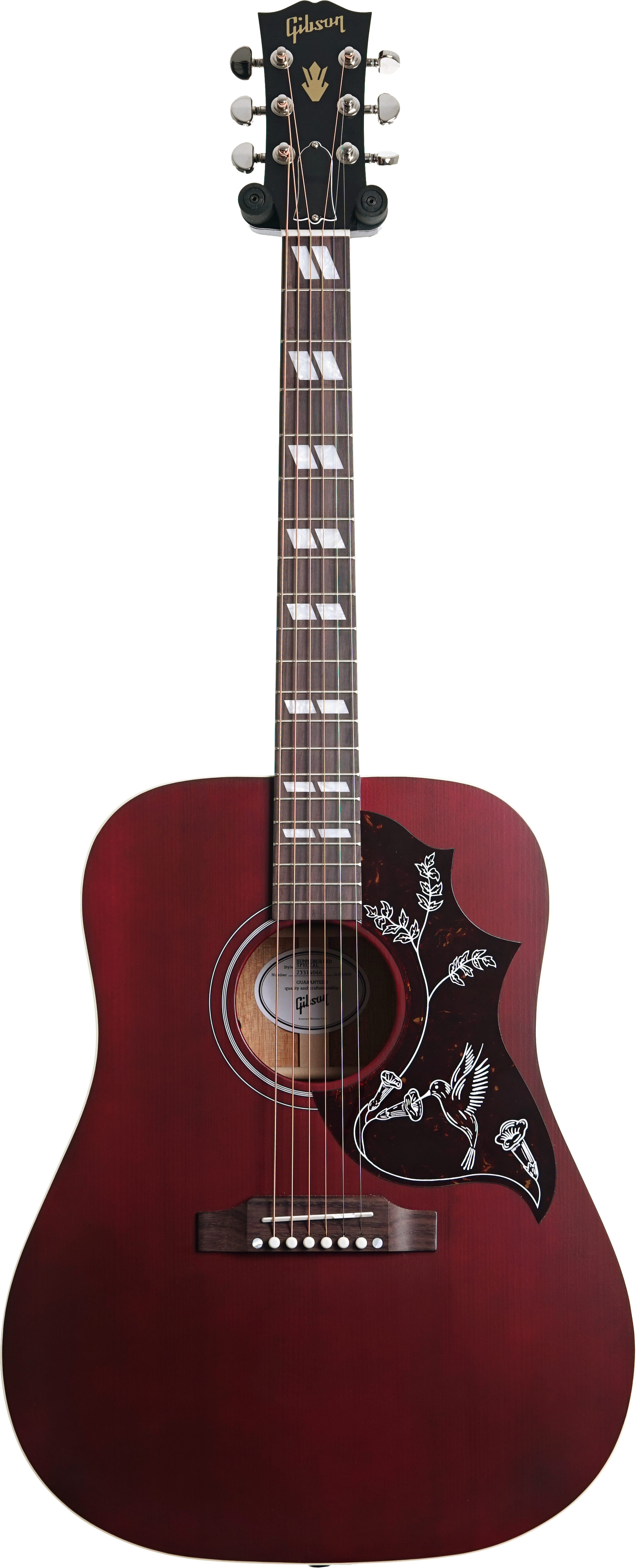 GUITARGUITAR Gibson Hummingbird Special Satin Wine Red