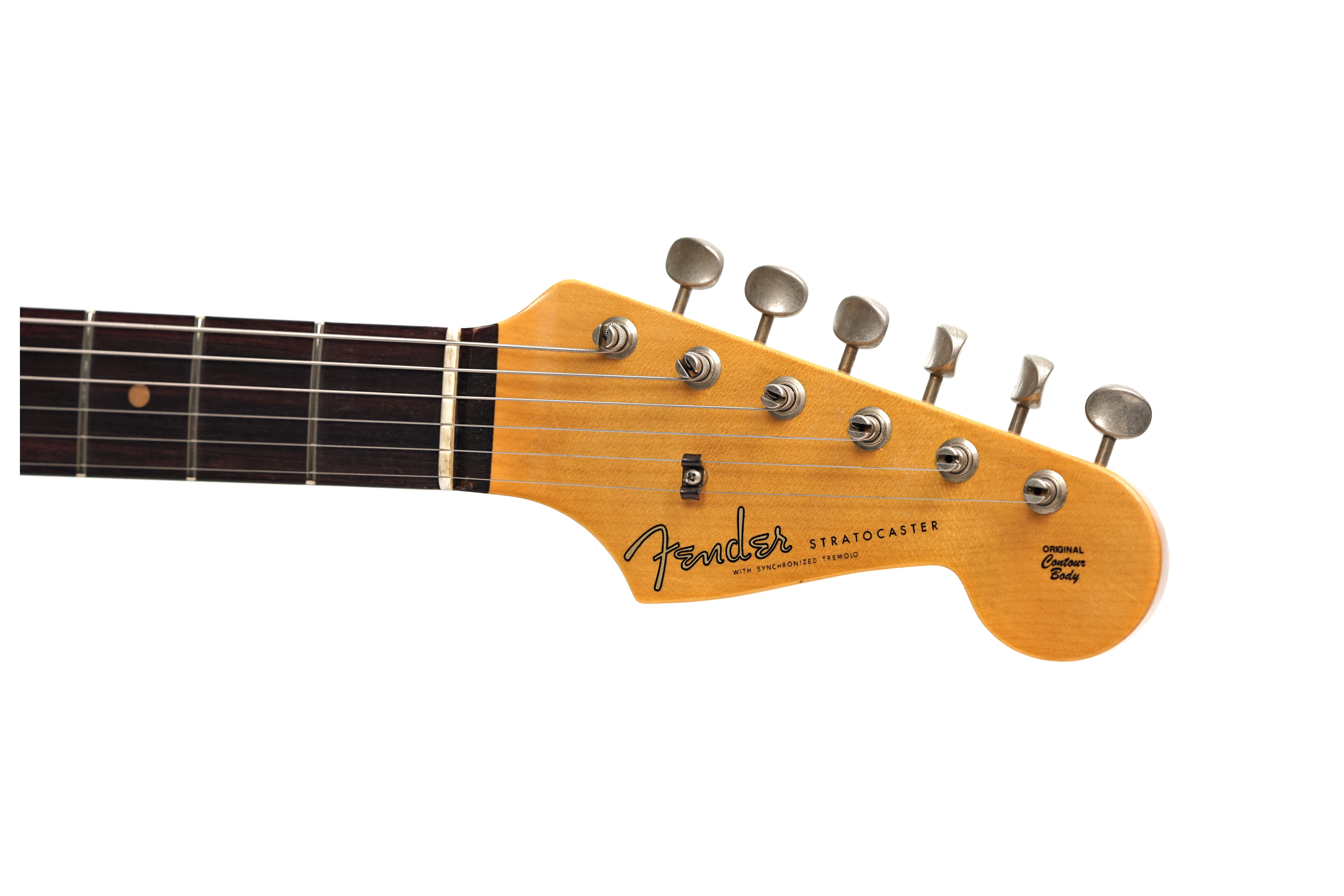 GUITARGUITAR Fender Custom Shop 1959 Collection Stratocaster Journeyman Relic Burgundy Mist Metallic Rosewood Fingerboard #CZ586983
