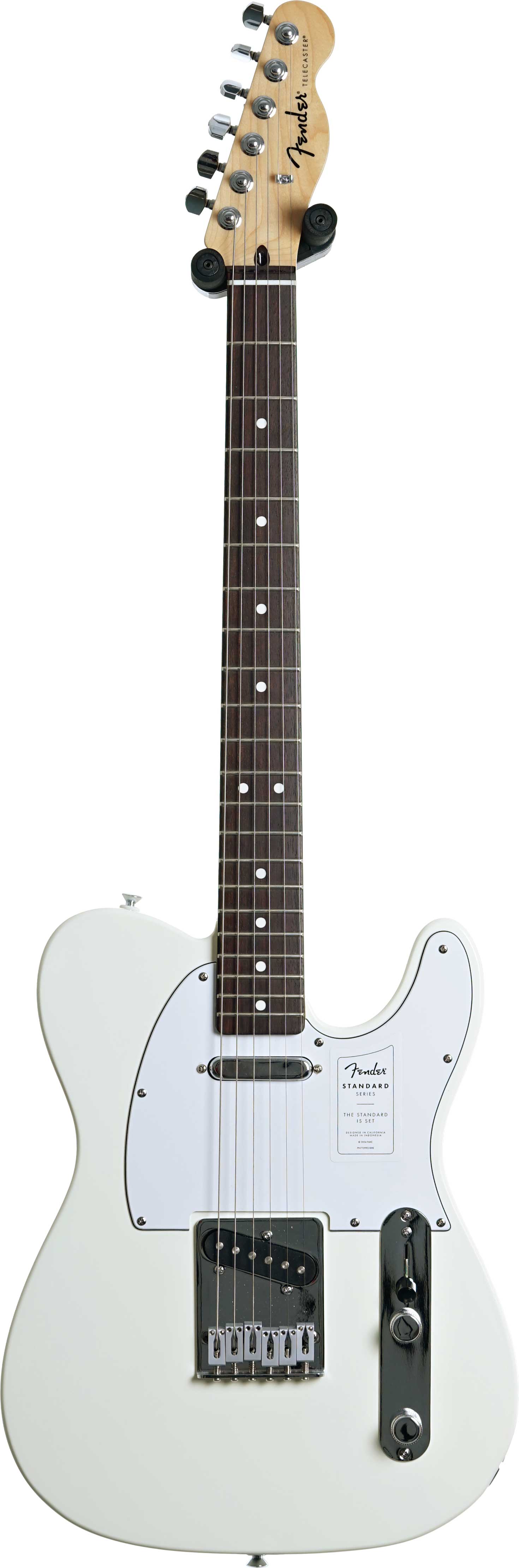 GUITARGUITAR Fender Standard Telecaster Olympic White Indian Laurel Fingerboard