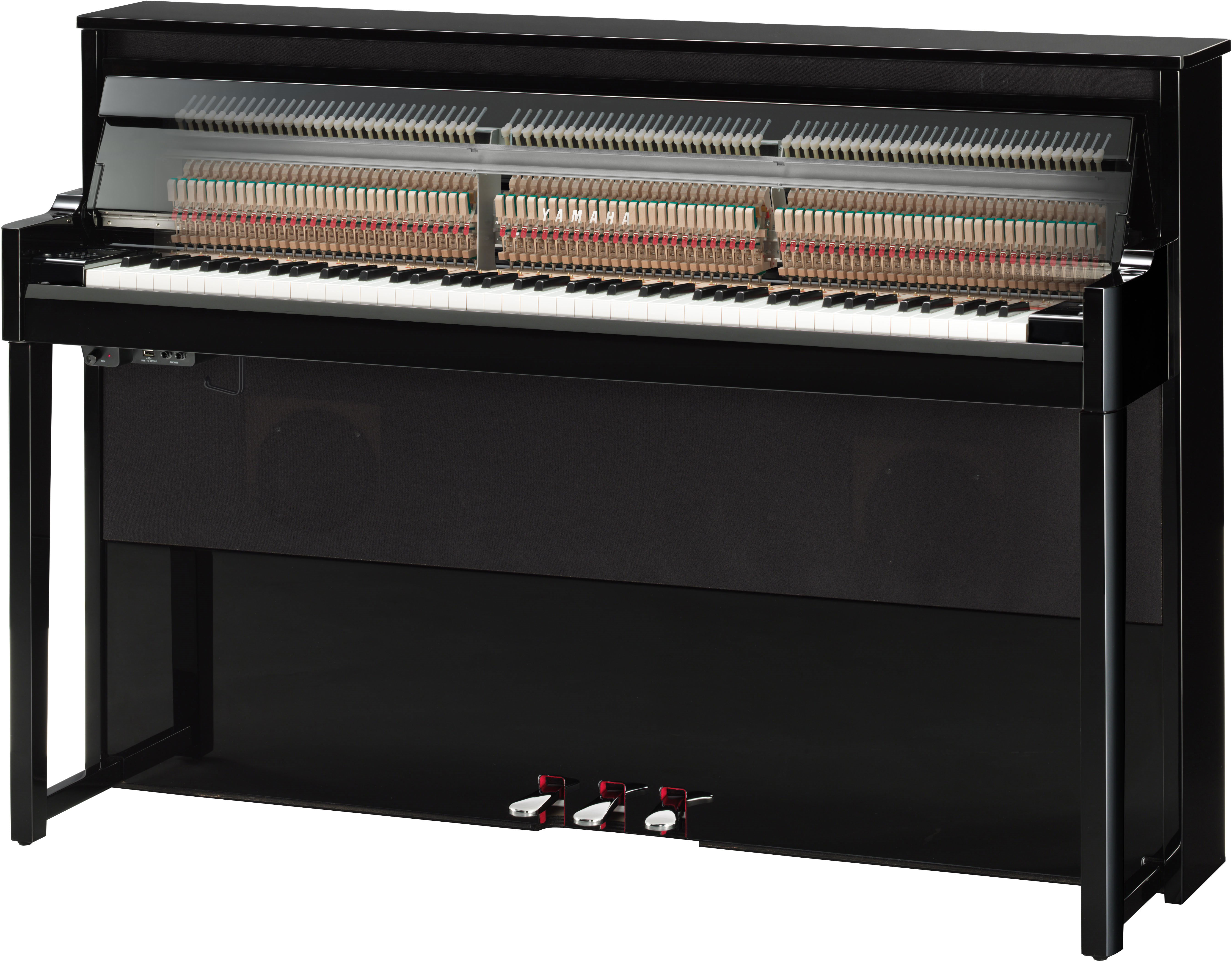 GUITARGUITAR Yamaha NU1X Digital Piano Polished Ebony