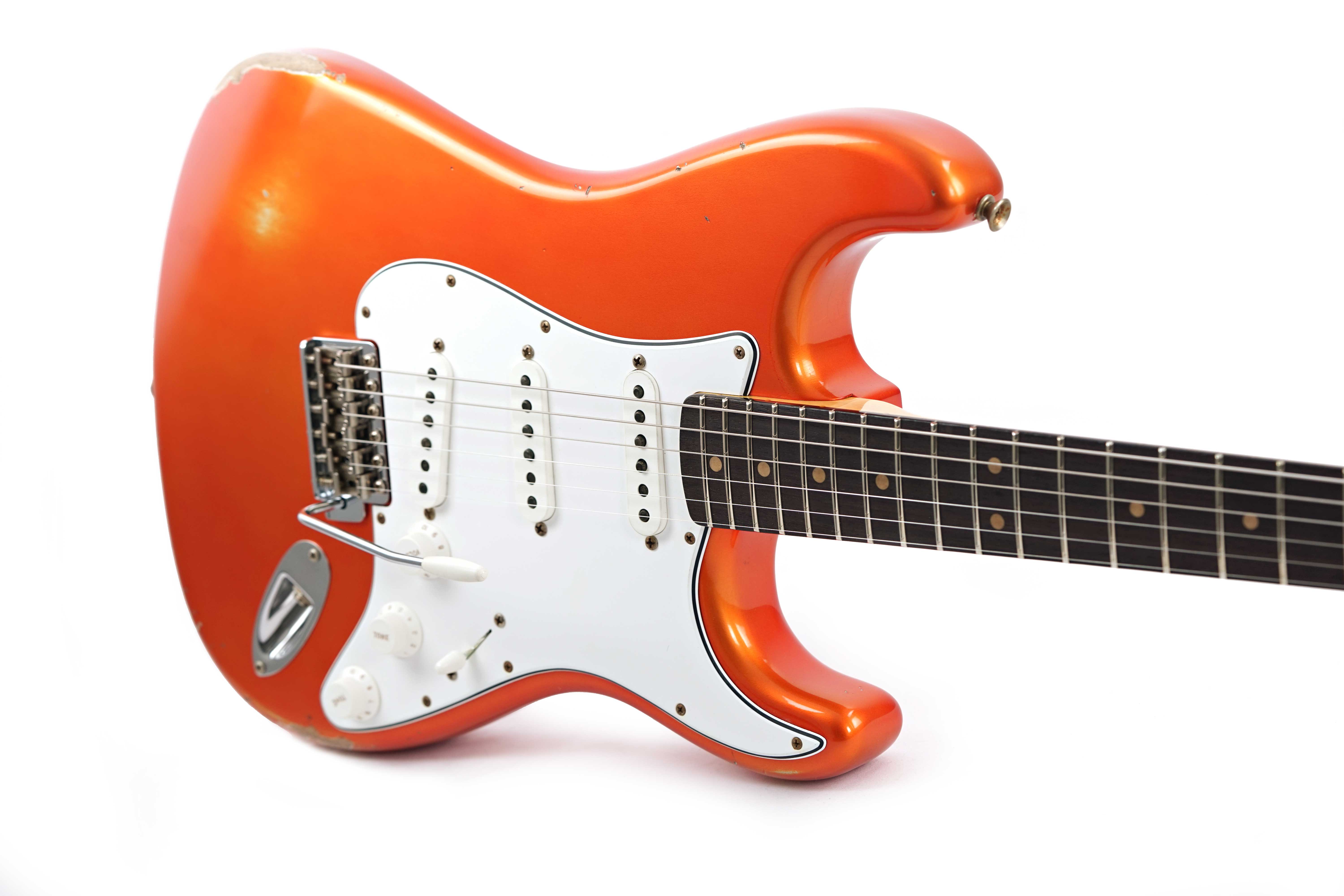 GUITARGUITAR Fender Custom Shop Mid '60s Collection Stratocaster Relic Faded Candy Tangerine #R138920