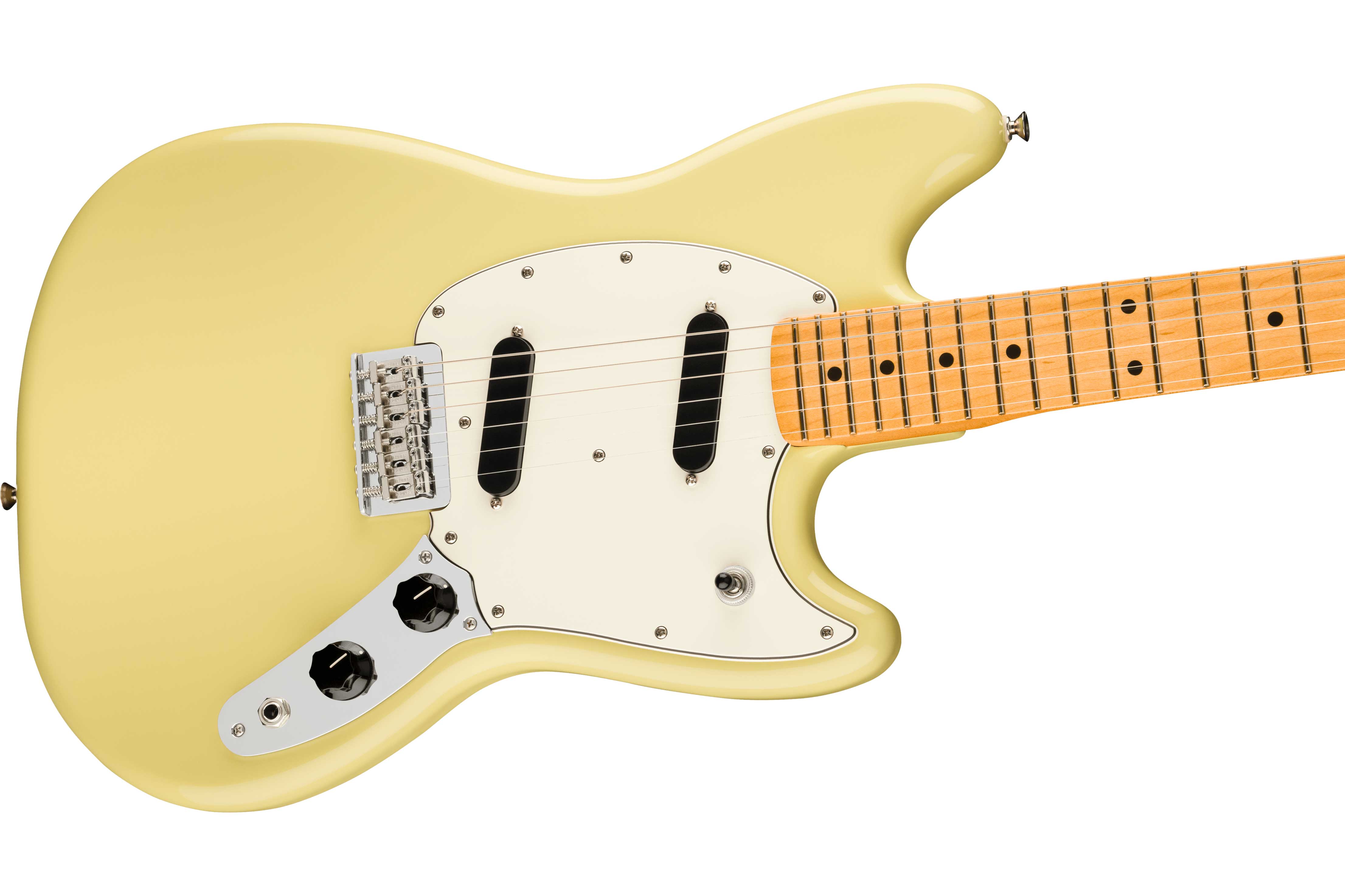 GUITARGUITAR Fender Player II Mustang Maple Fingerboard Hialeah Yellow